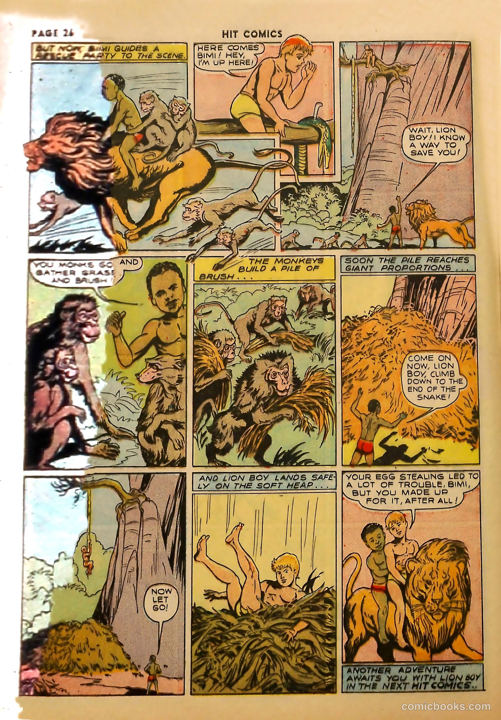 Hit Comics #10 (1941) — page 28 of 68