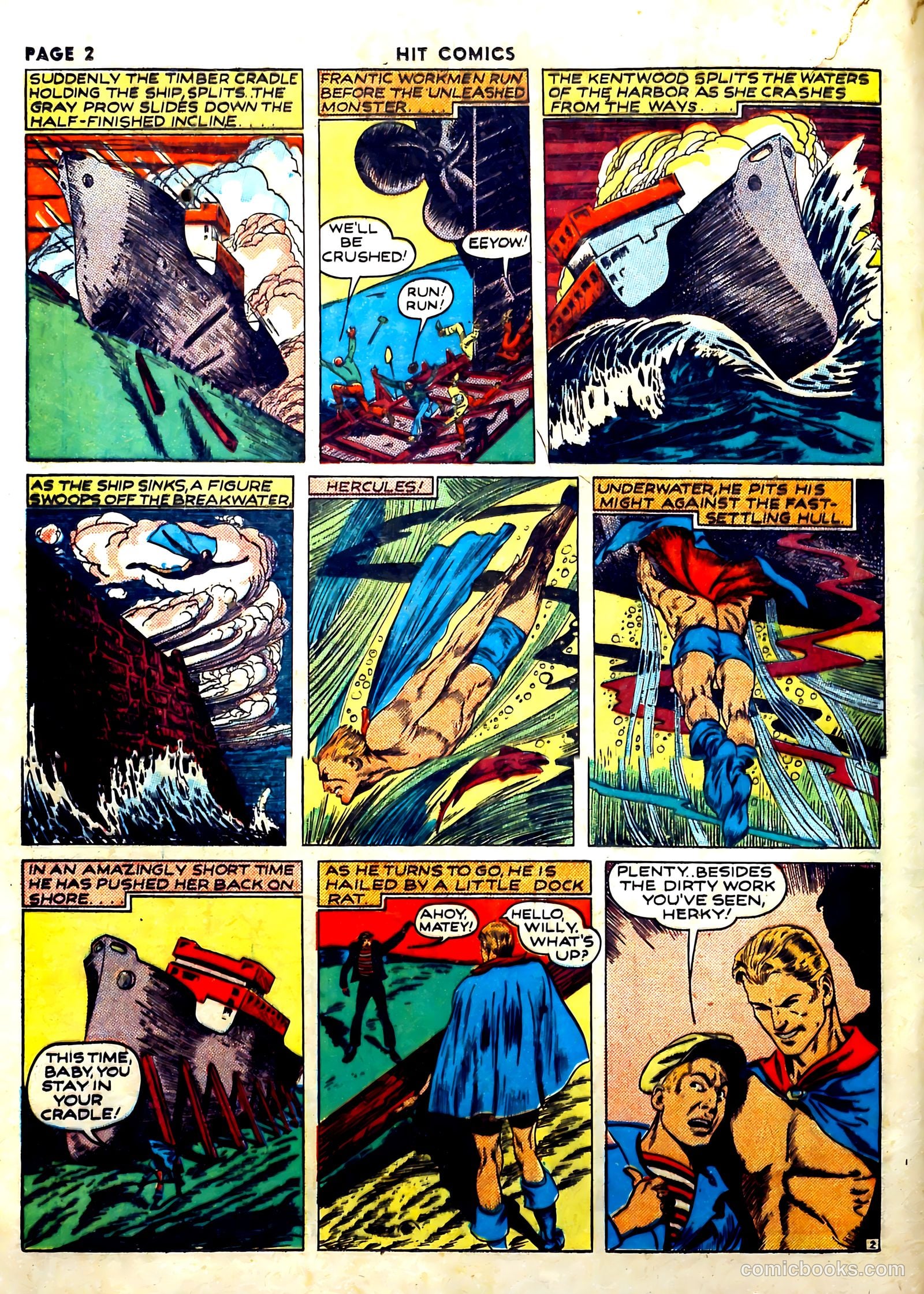 Hit Comics #11 (1941) — page 5 of 69