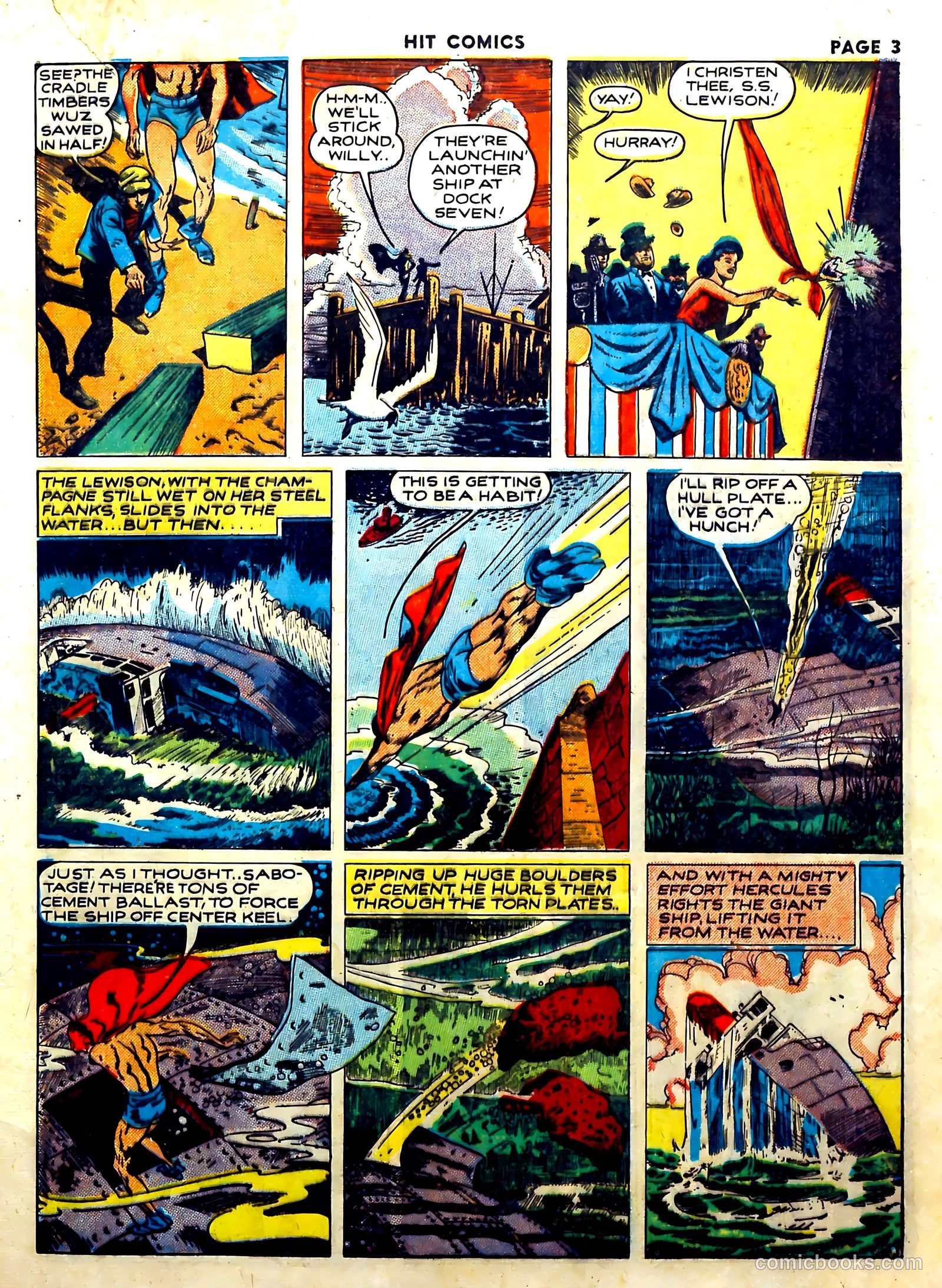Hit Comics #11 (1941) — page 6 of 69