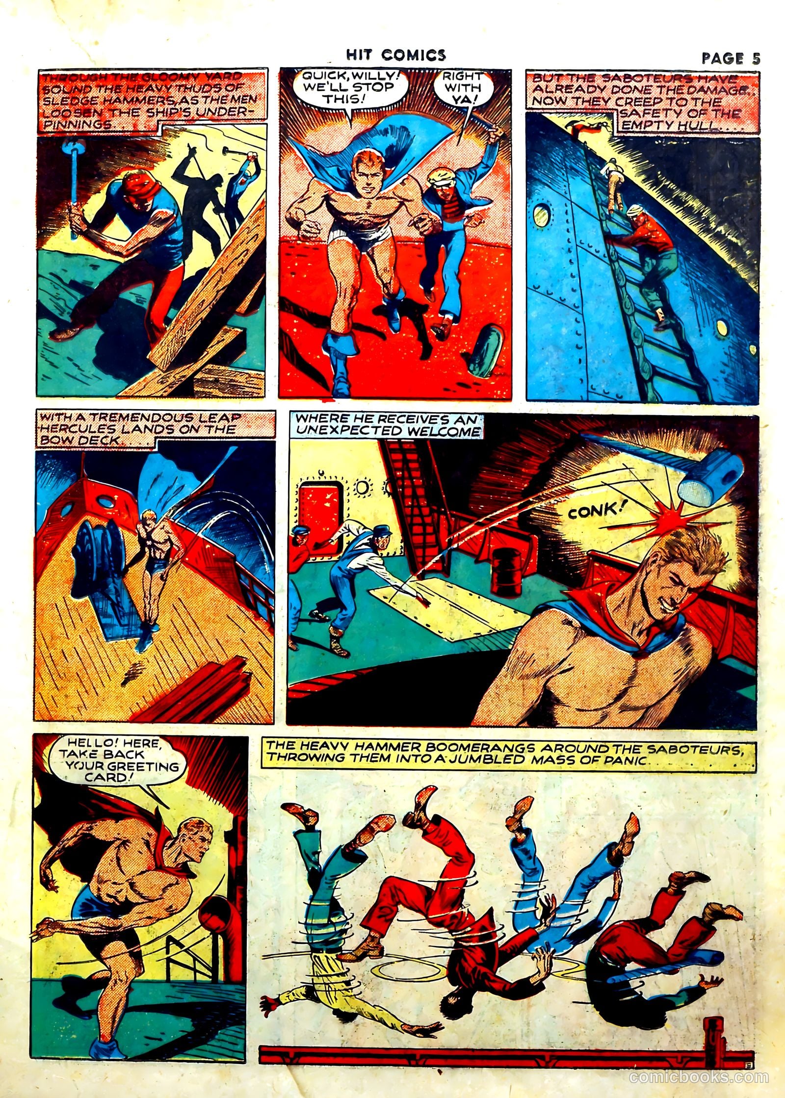 Hit Comics #11 (1941) — page 8 of 69