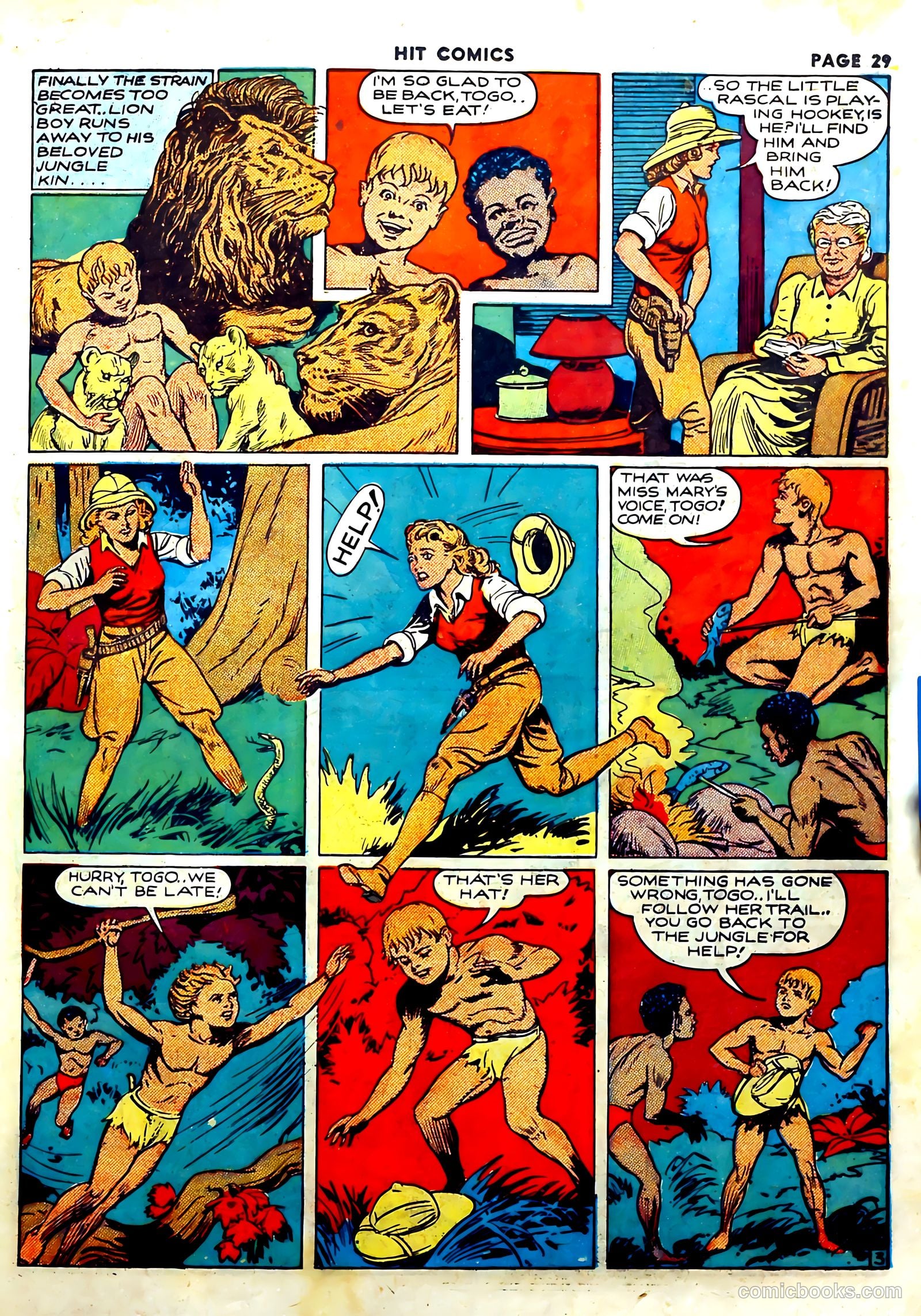 Hit Comics #11 (1941) — page 32 of 69