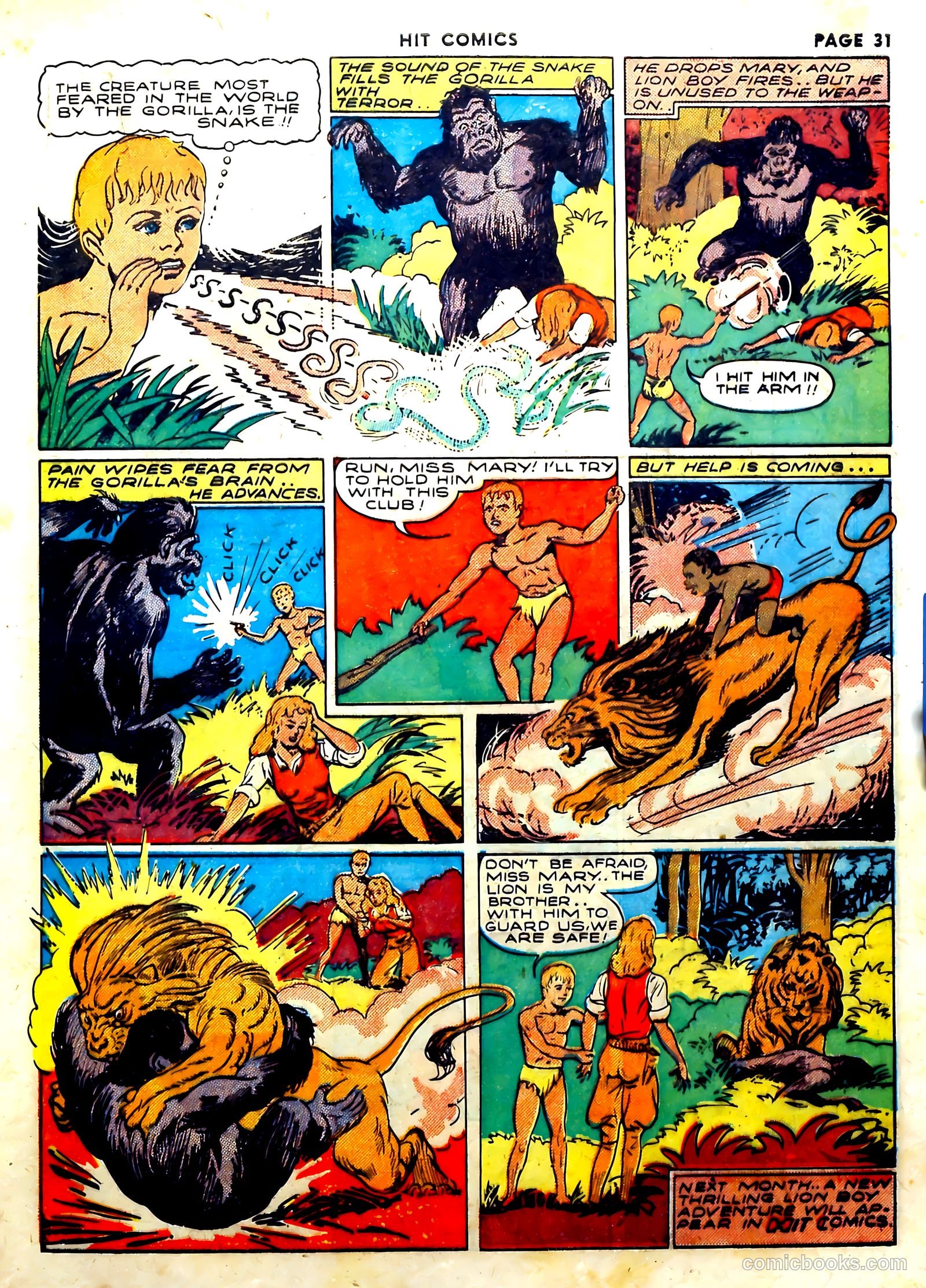 Hit Comics #11 (1941) — page 34 of 69