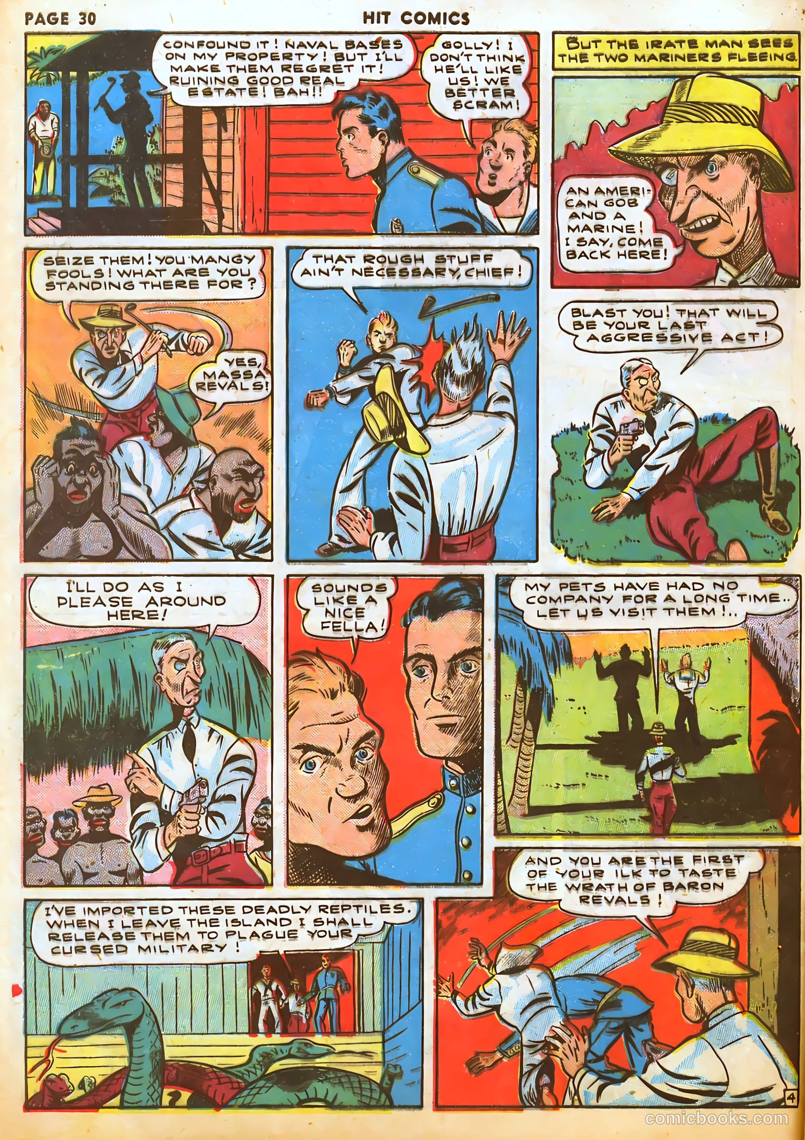 Hit Comics #12 (1941) — page 32 of 68