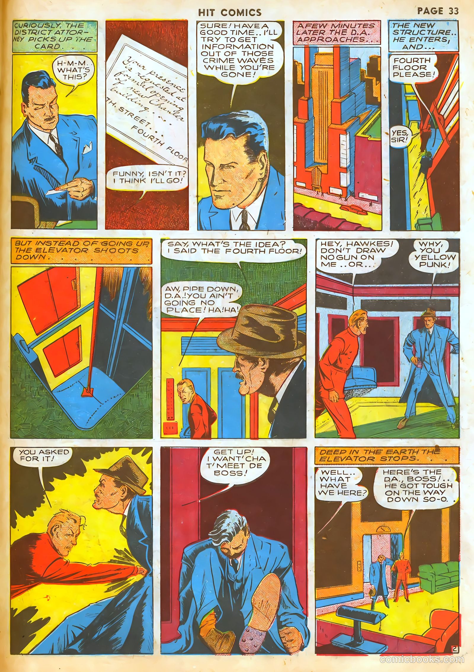Hit Comics #12 (1941) — page 35 of 68