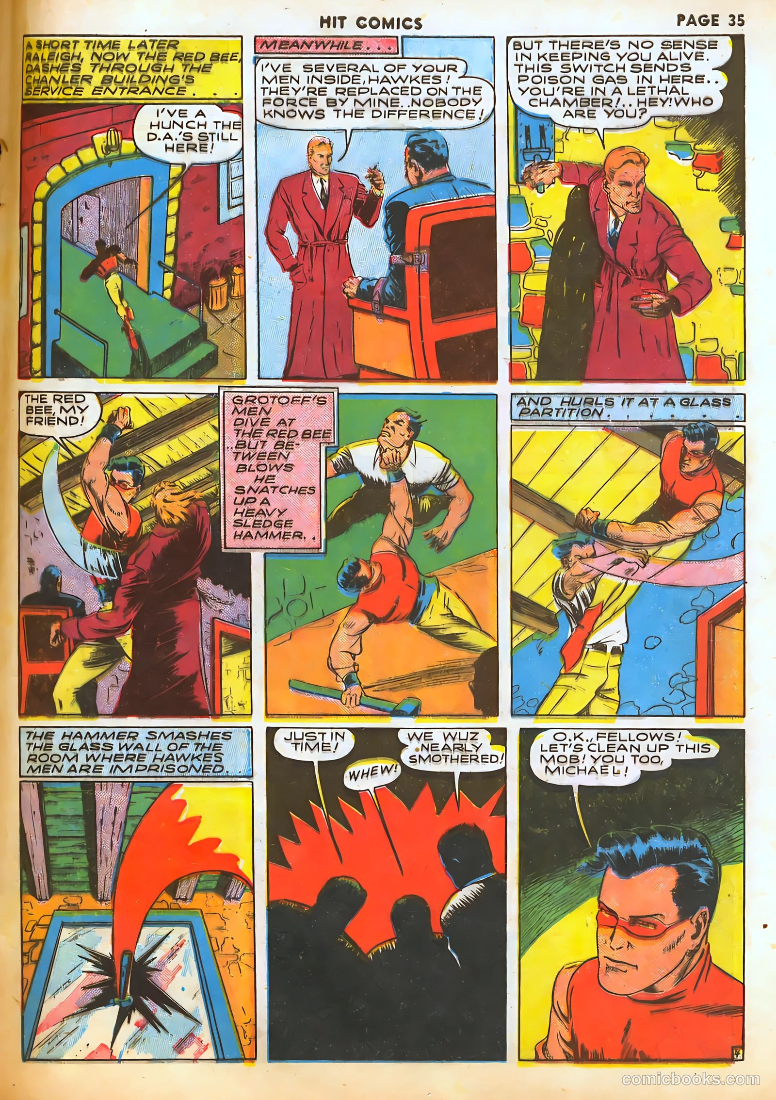 Hit Comics #12 (1941) — page 37 of 68
