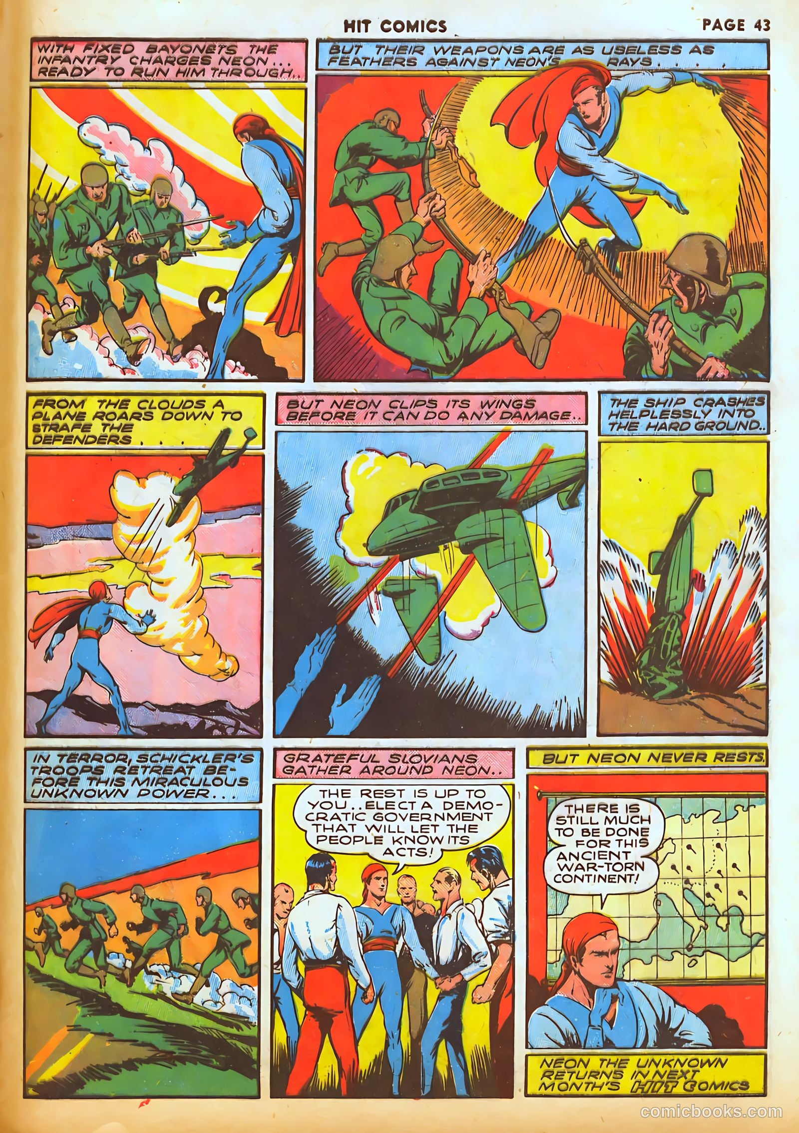 Hit Comics #12 (1941) — page 45 of 68