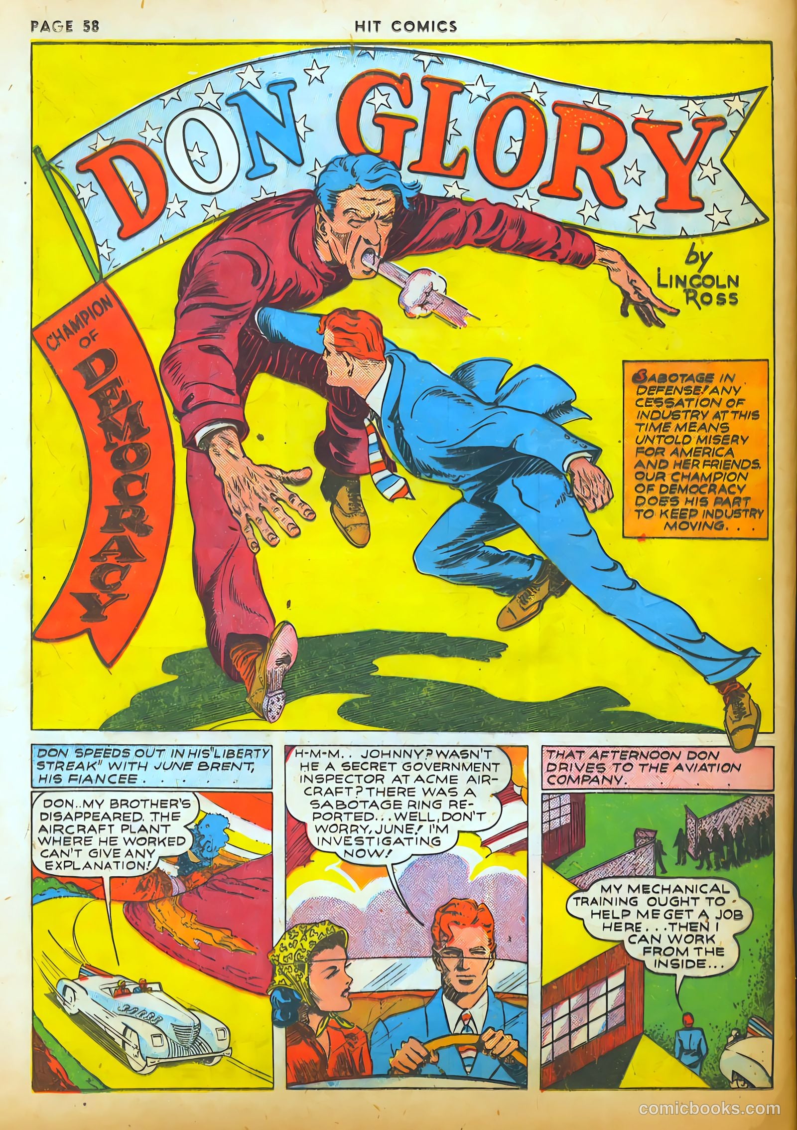 Hit Comics #12 (1941) — page 60 of 68