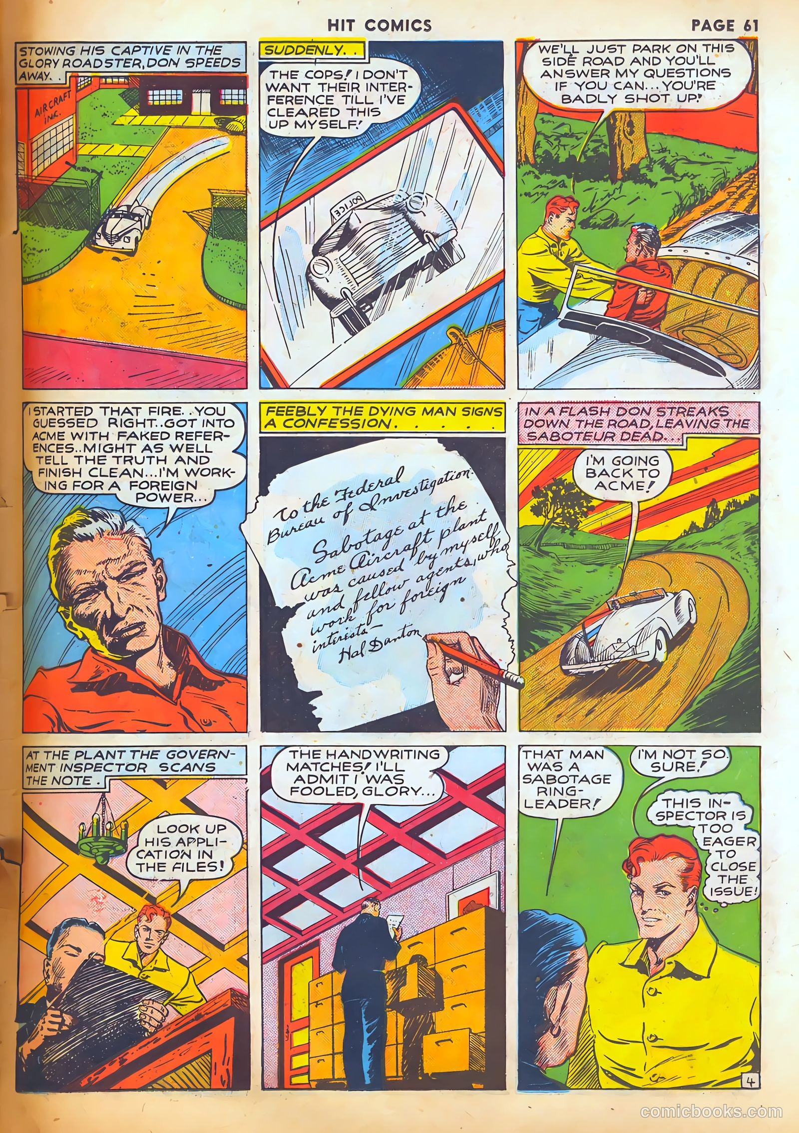 Hit Comics #12 (1941) — page 63 of 68