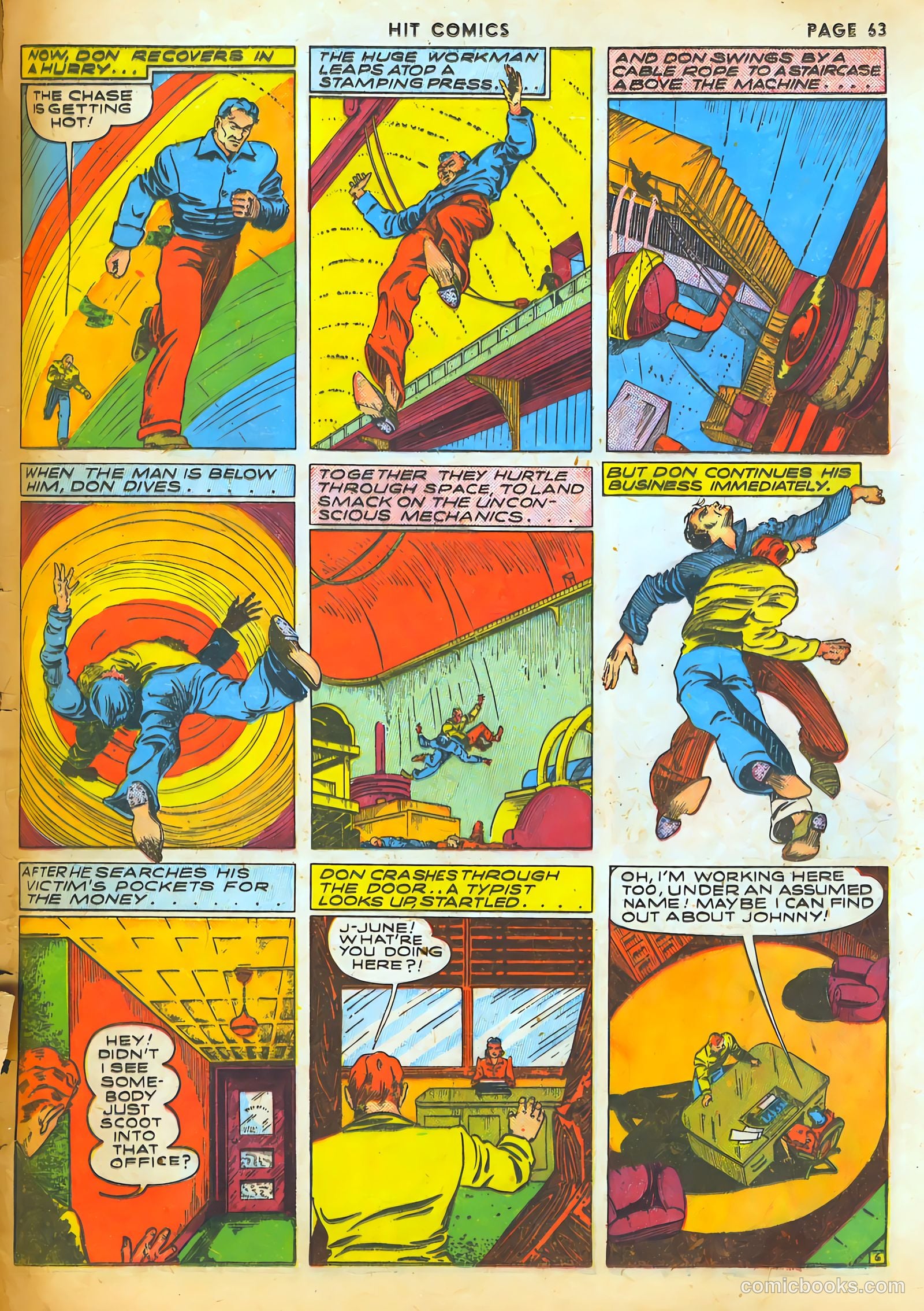 Hit Comics #12 (1941) — page 65 of 68