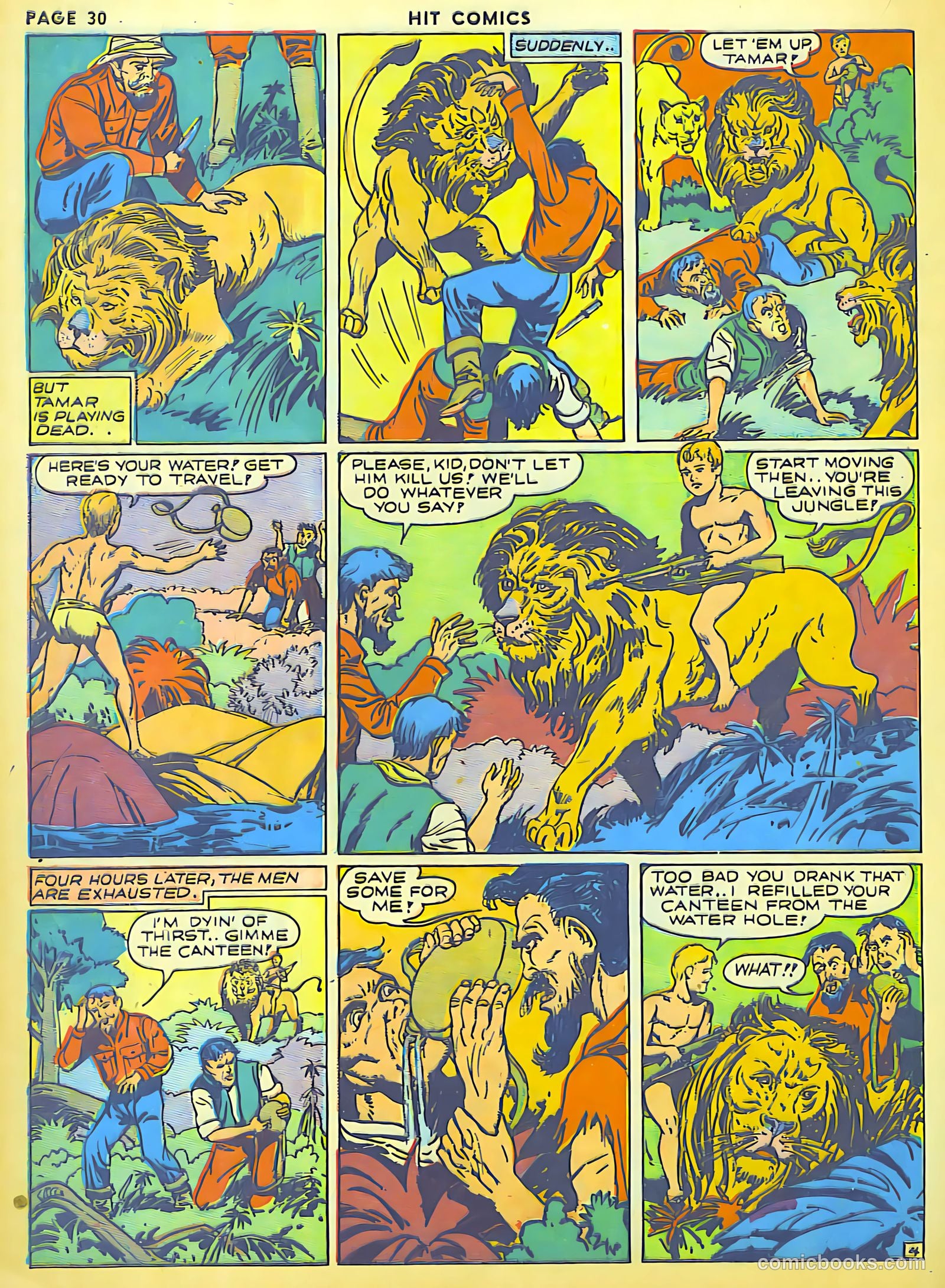 Hit Comics #13 (1941) — page 32 of 68