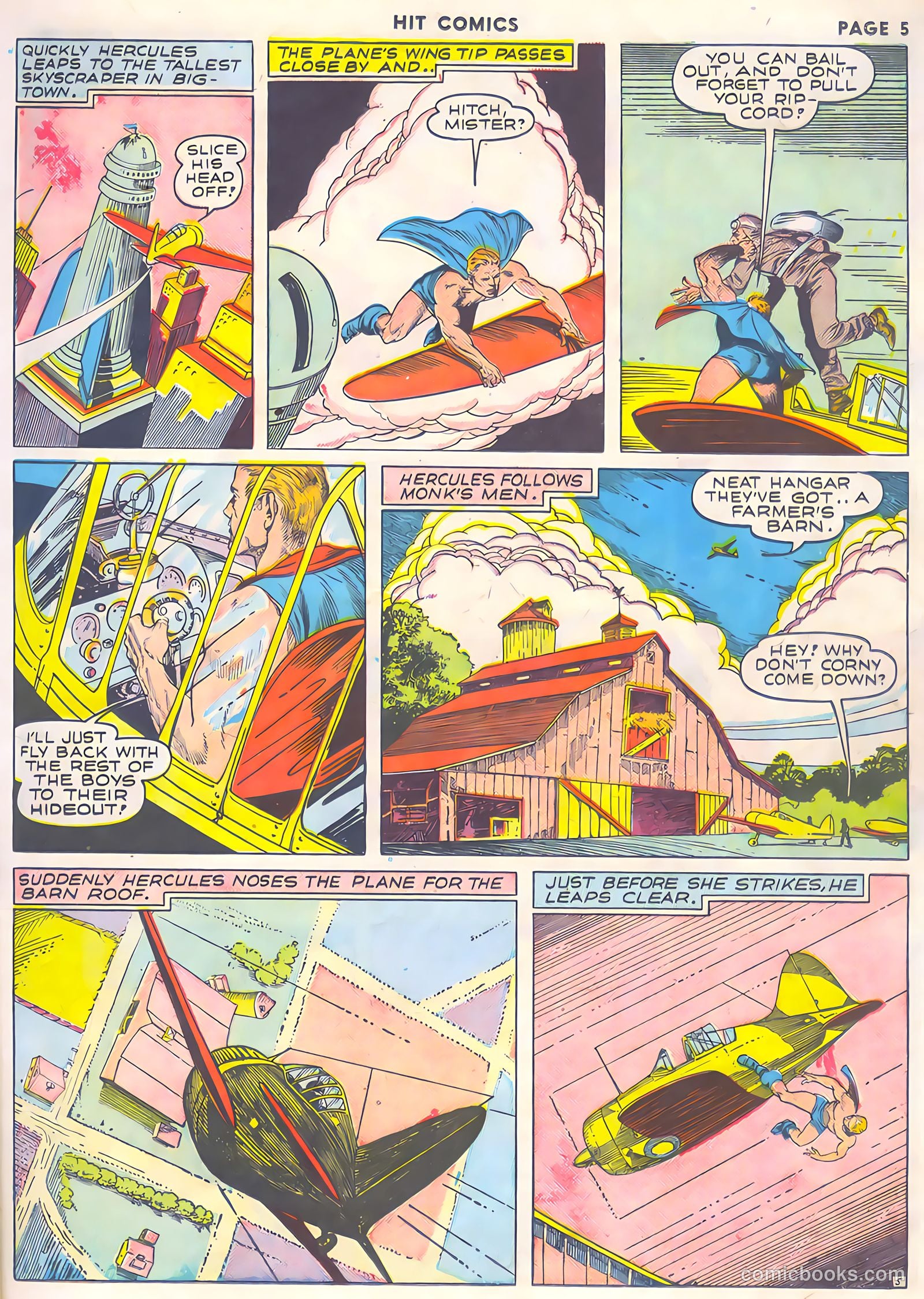 Hit Comics #14 (1941) — page 7 of 68