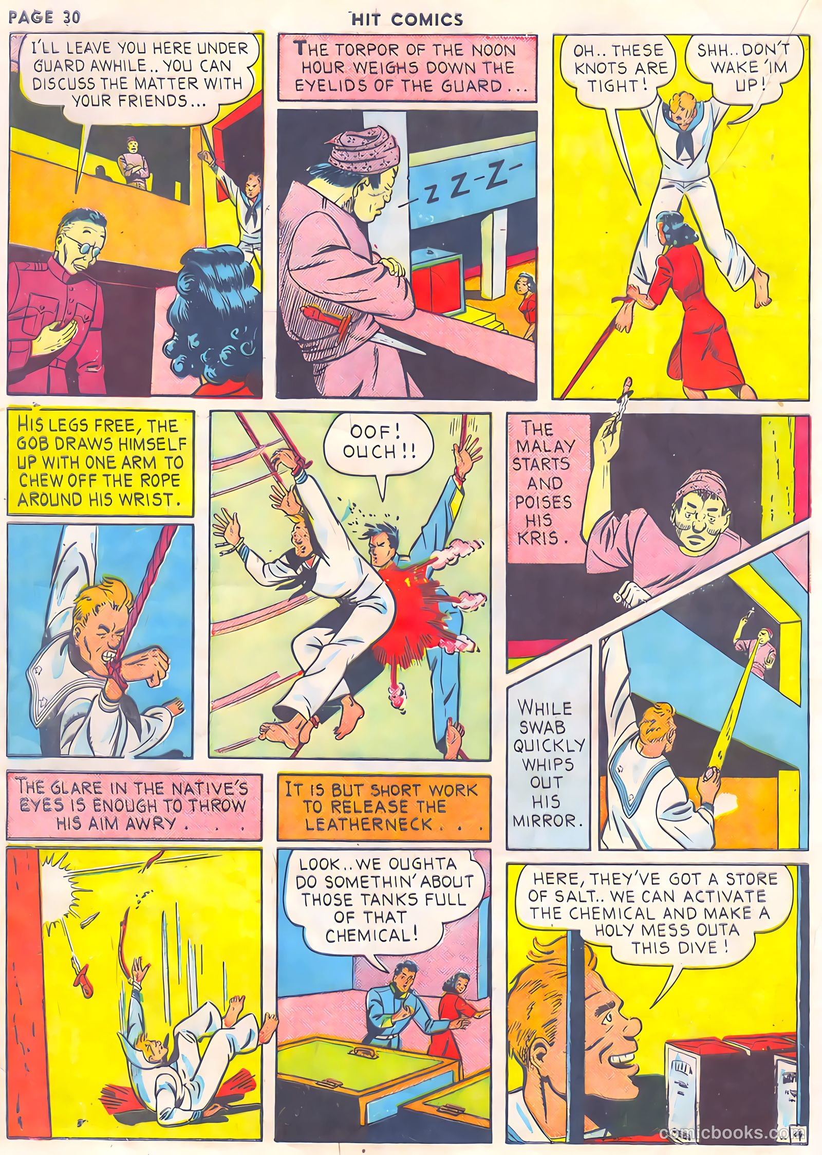 Hit Comics #14 (1941) — page 32 of 68
