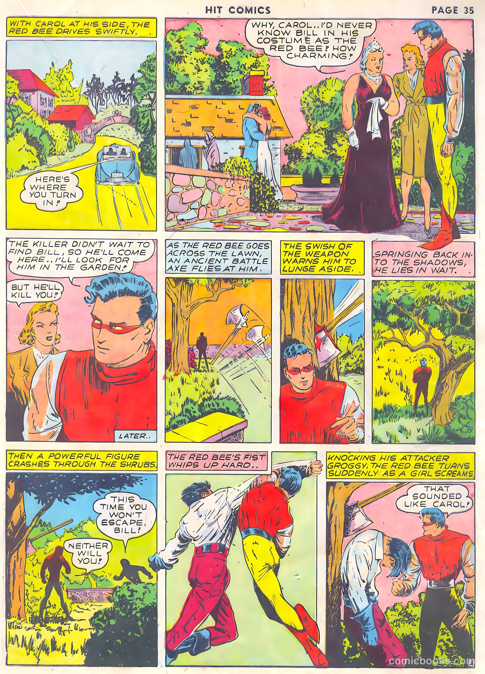 Hit Comics #14 (1941) — page 37 of 68
