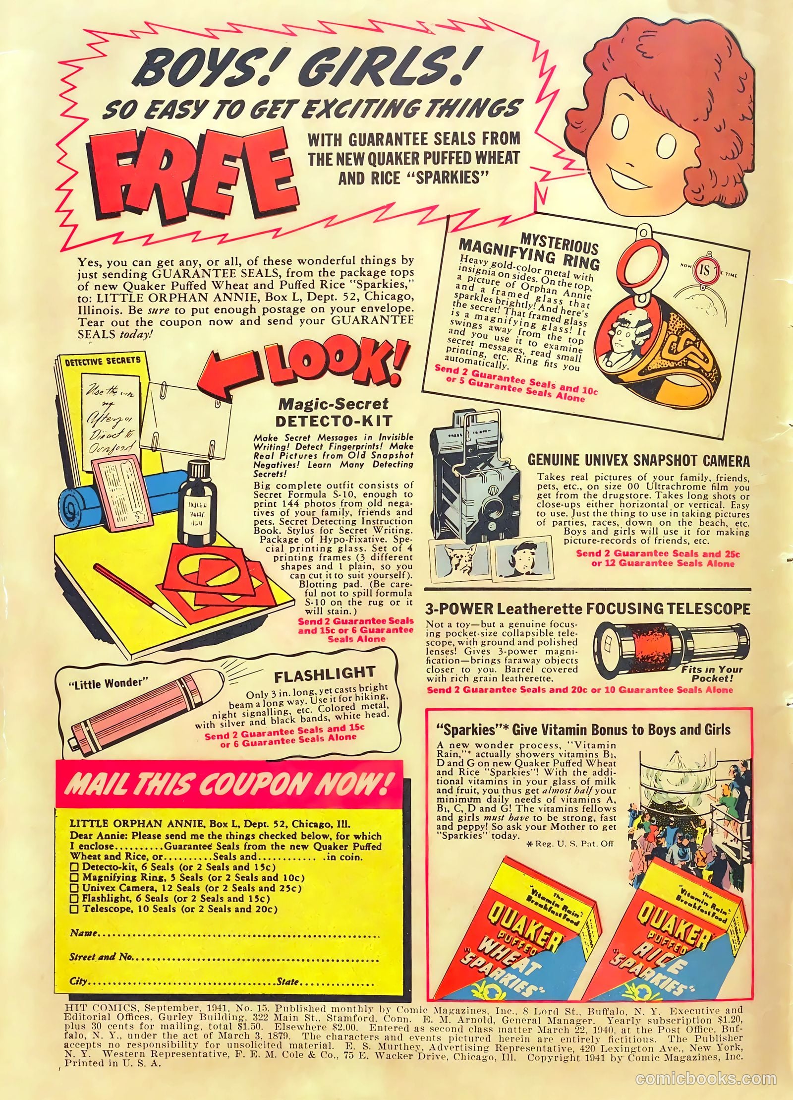 Hit Comics #15 (1941) — page 2 of 68