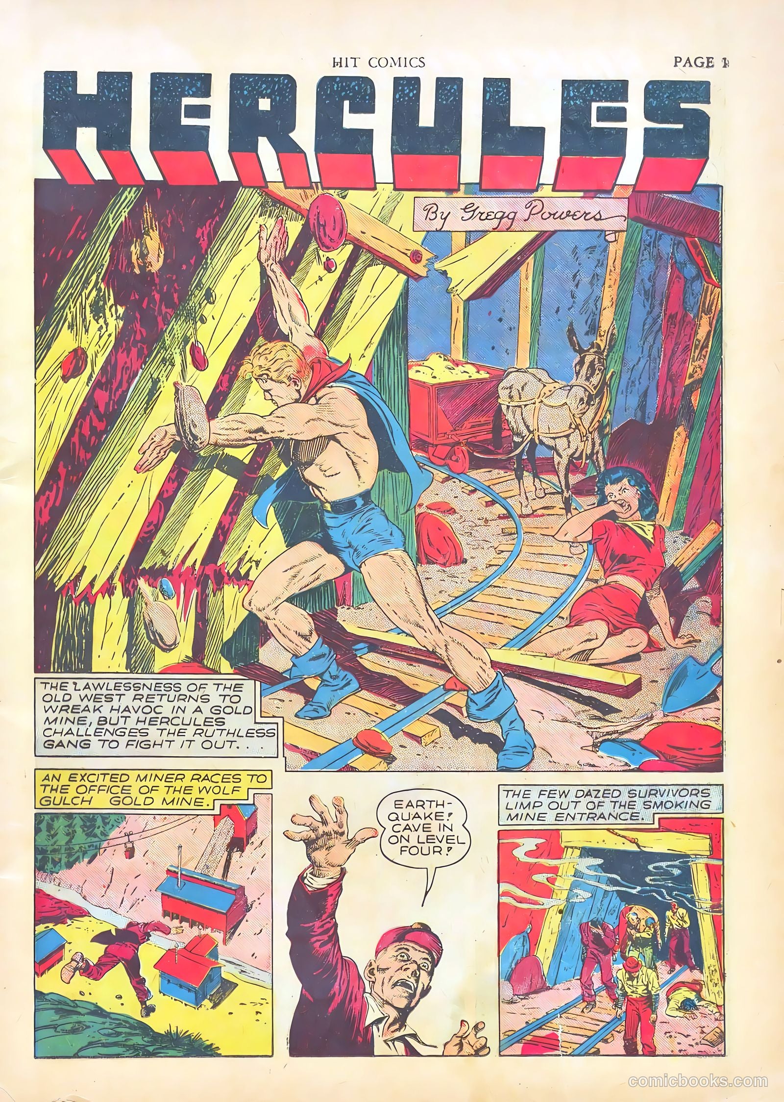 Hit Comics #15 (1941) — page 3 of 68