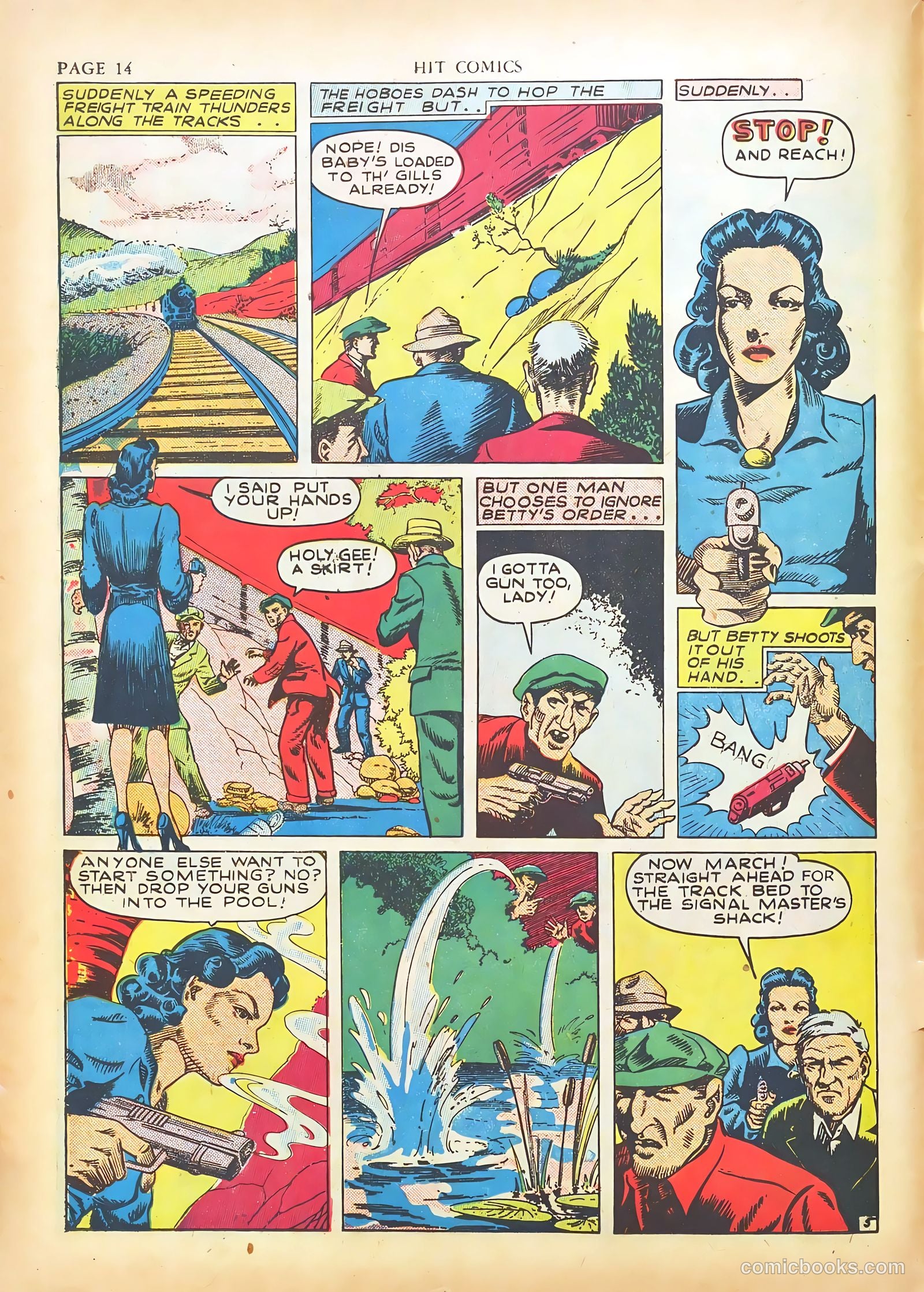 Hit Comics #15 (1941) — page 16 of 68