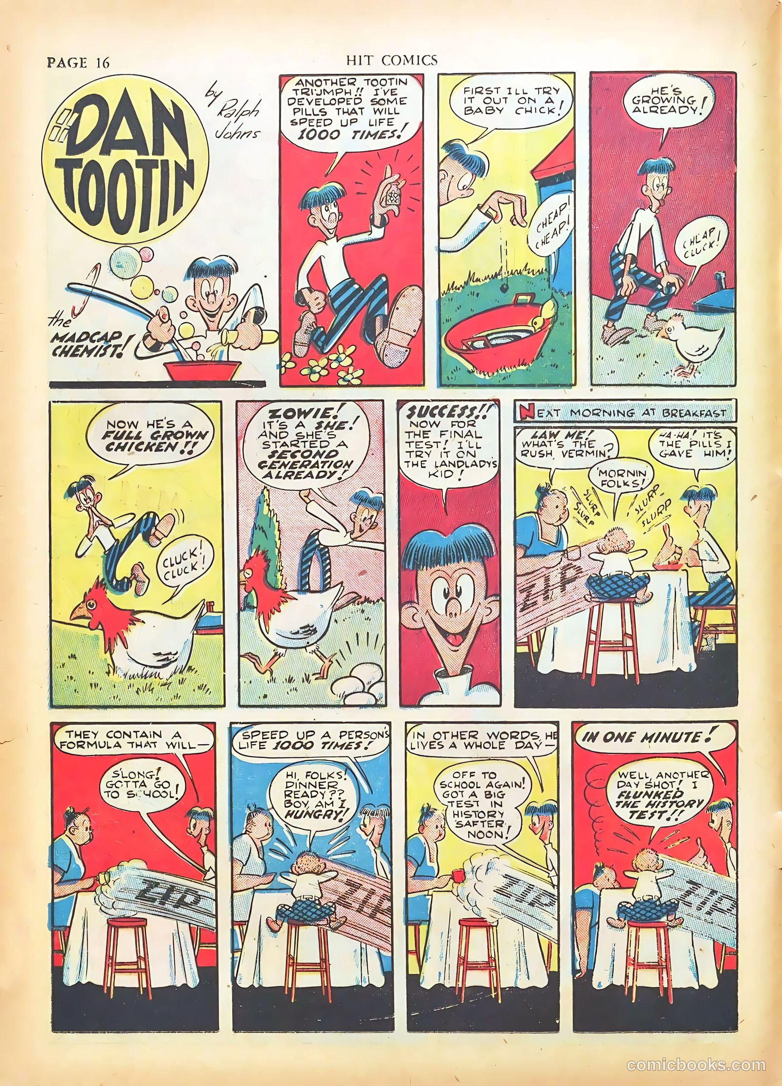 Hit Comics #15 (1941) — page 18 of 68