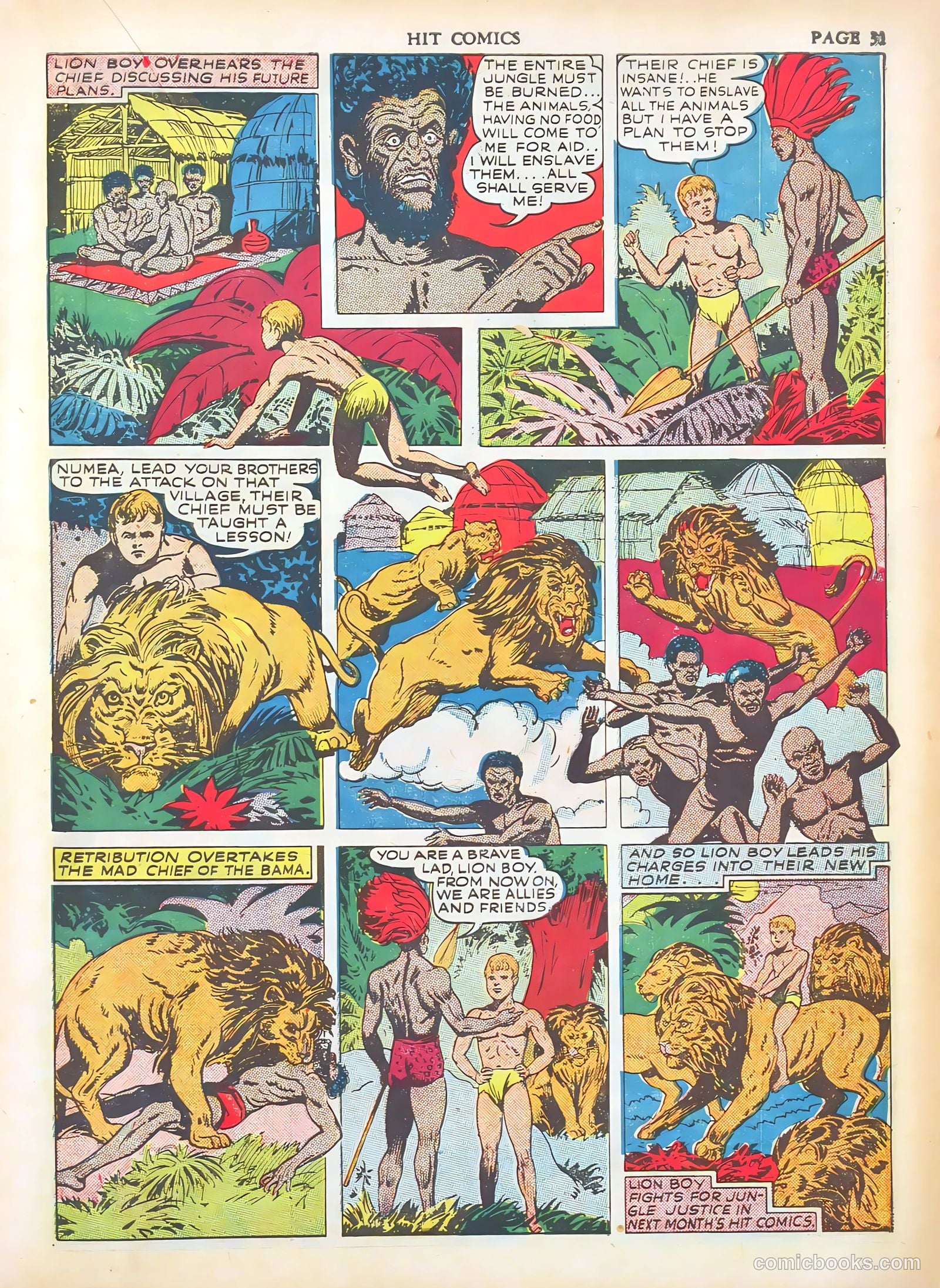 Hit Comics #15 (1941) — page 33 of 68