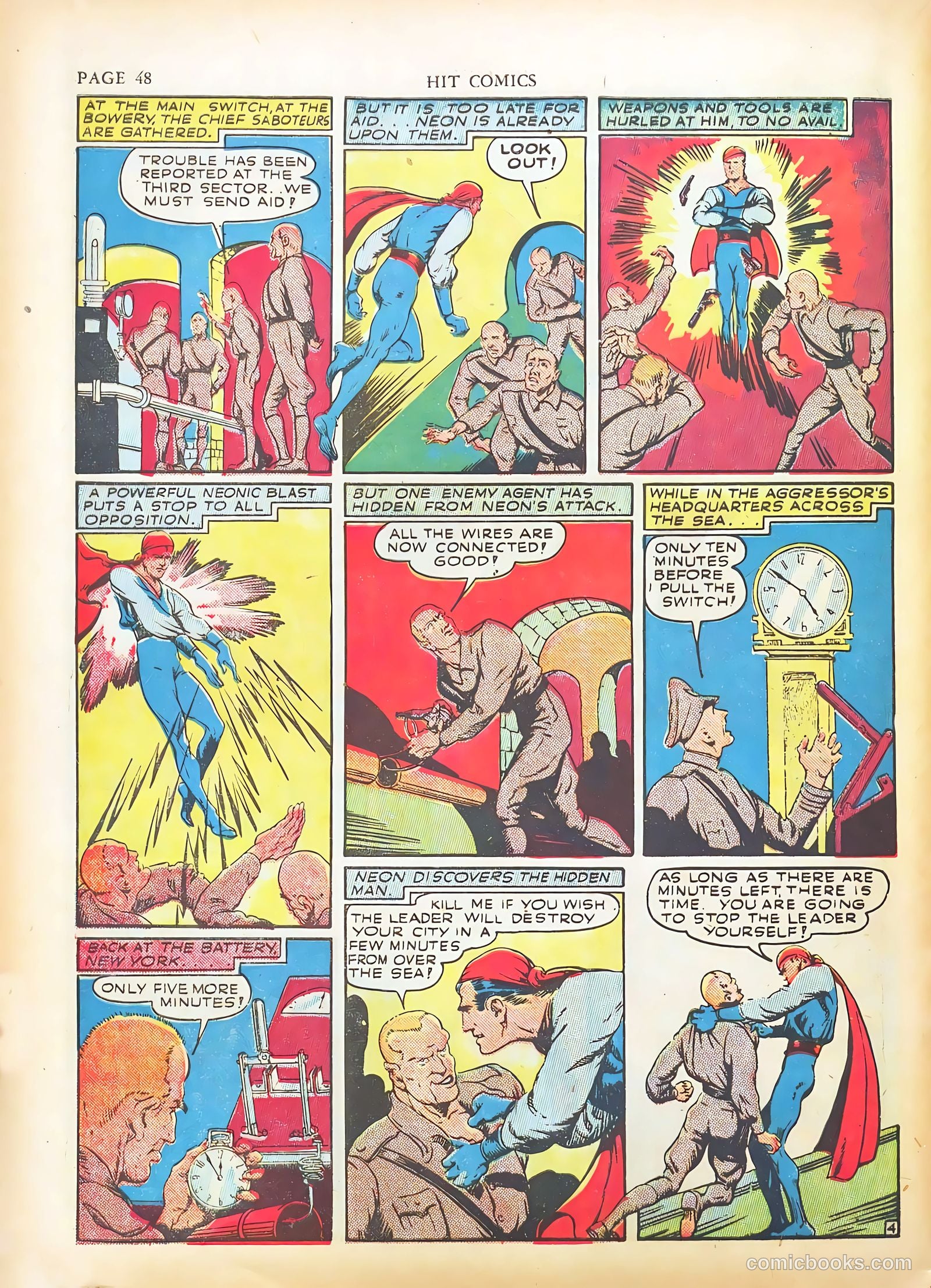 Hit Comics #15 (1941) — page 50 of 68