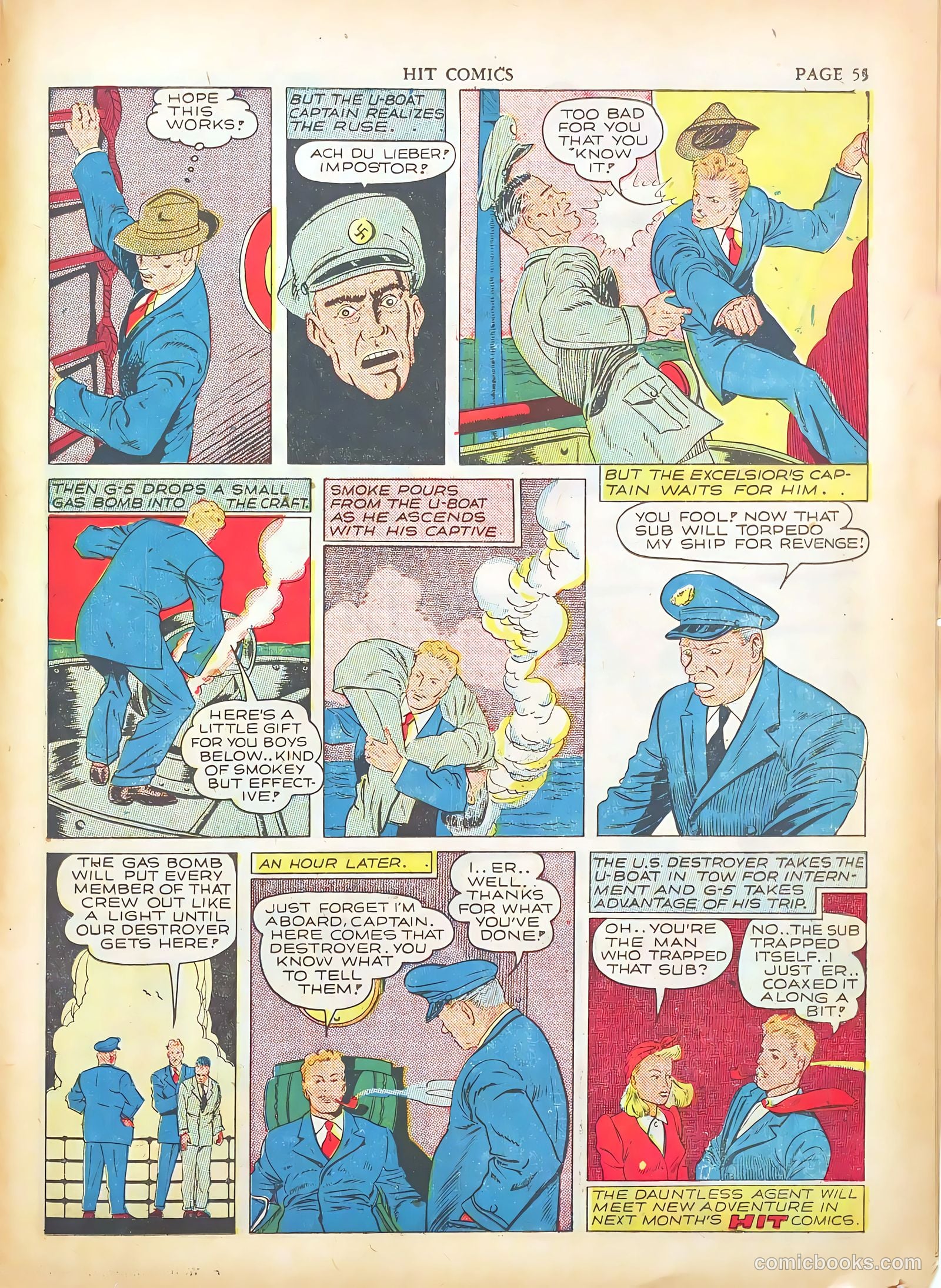 Hit Comics #15 (1941) — page 57 of 68