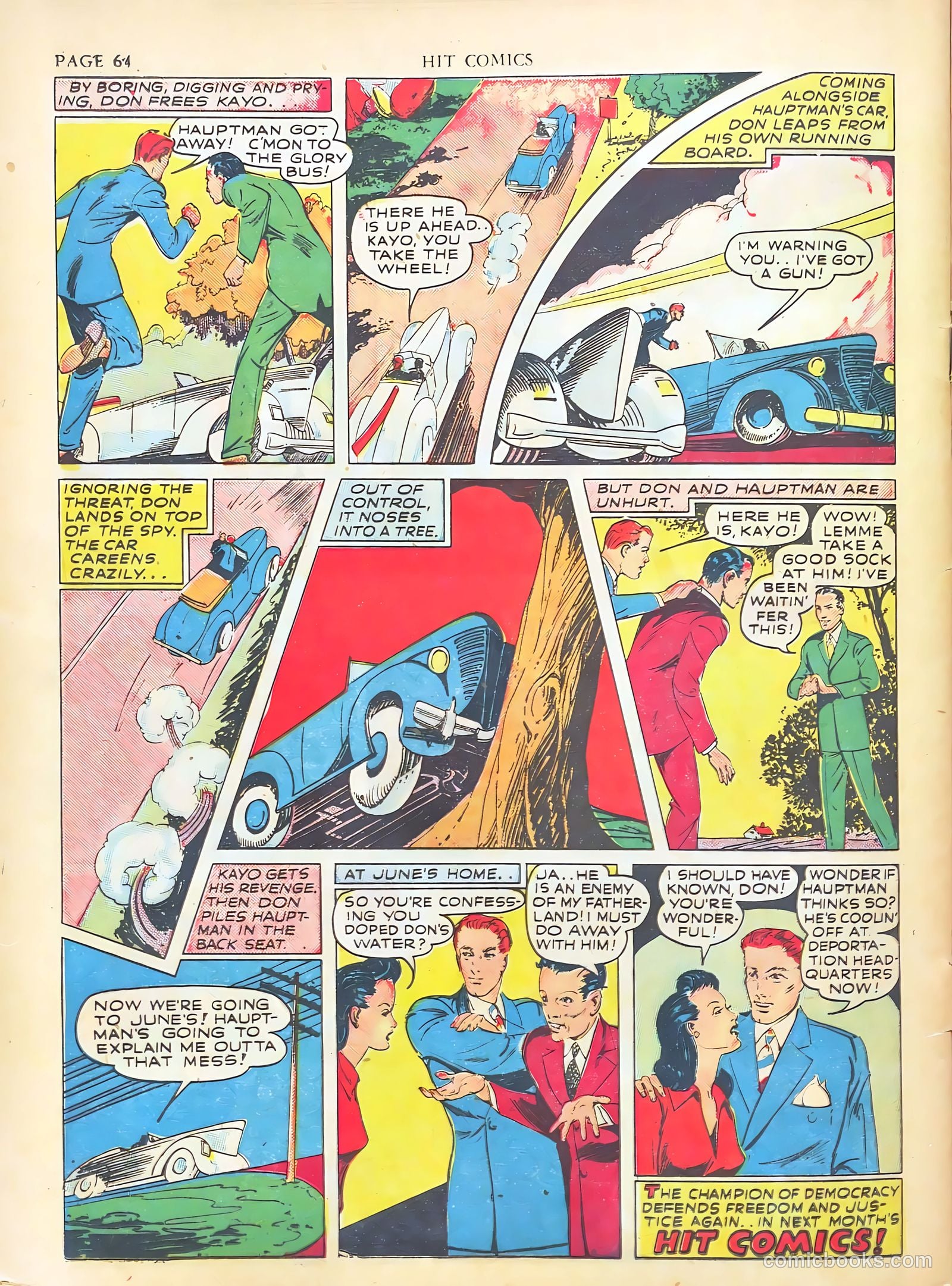 Hit Comics #15 (1941) — page 66 of 68