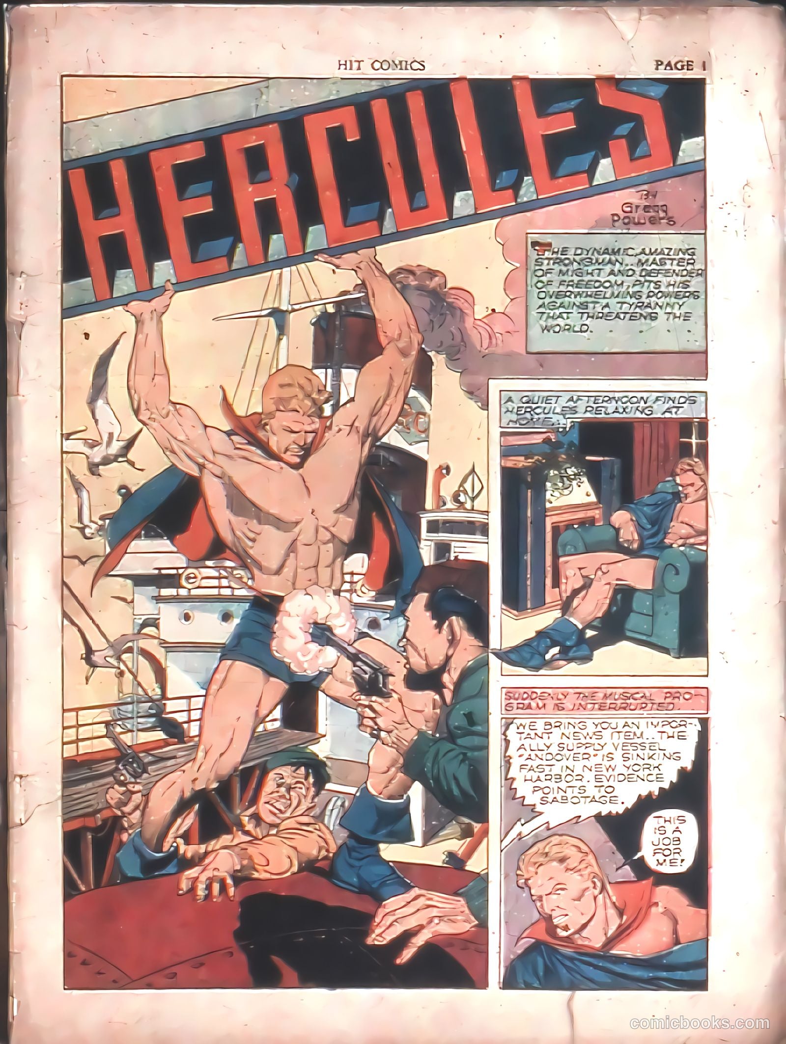 Hit Comics #16 (1941) — page 3 of 68