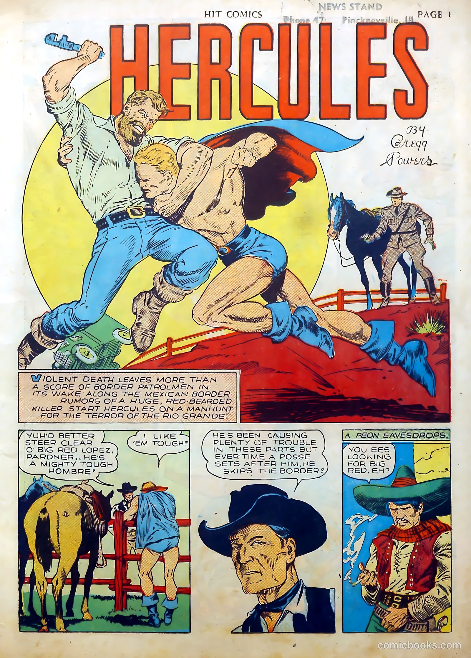 Hit Comics #17 (1941) — page 3 of 68