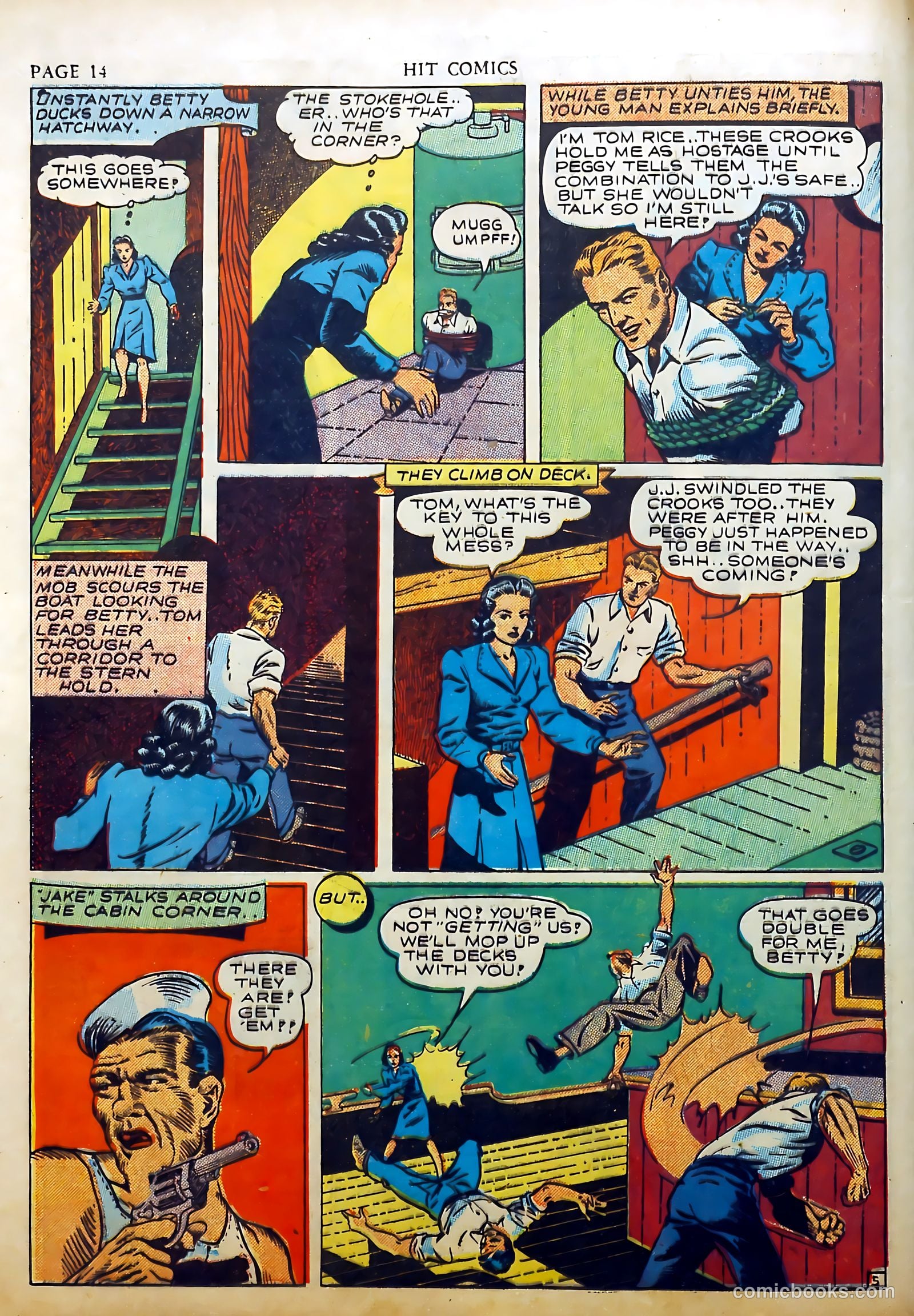 Hit Comics #17 (1941) — page 16 of 68