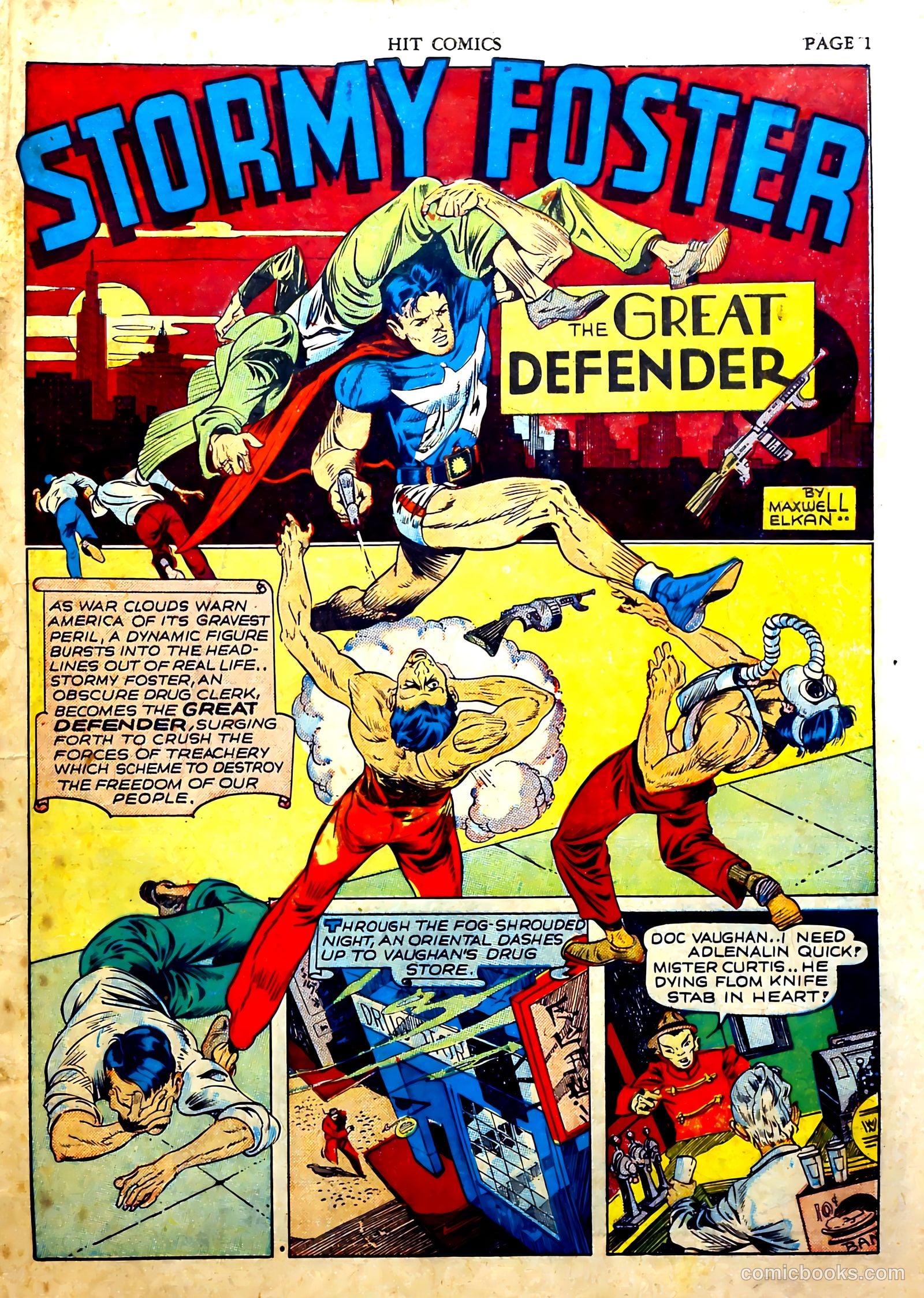 Hit Comics #18 (1941) — page 3 of 68