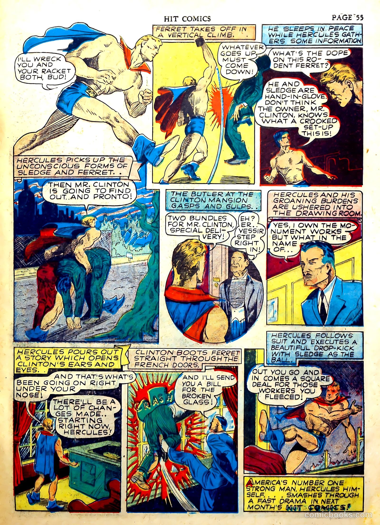 Hit Comics #18 (1941) — page 57 of 68