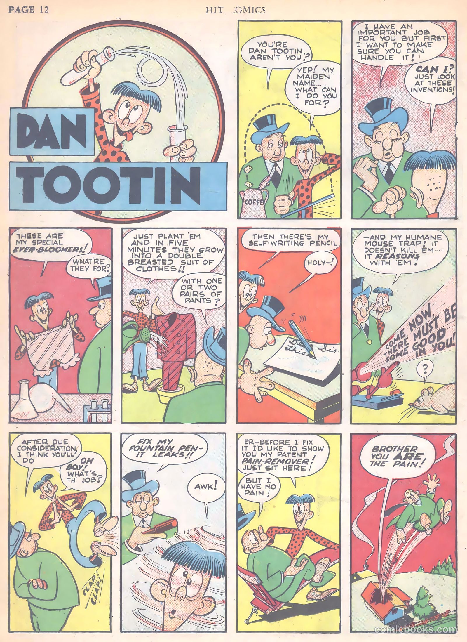 Hit Comics #19 (1942) — page 14 of 68