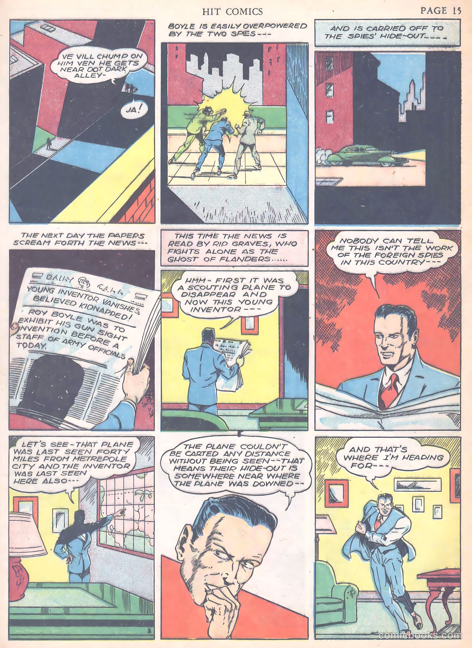 Hit Comics #19 (1942) — page 17 of 68