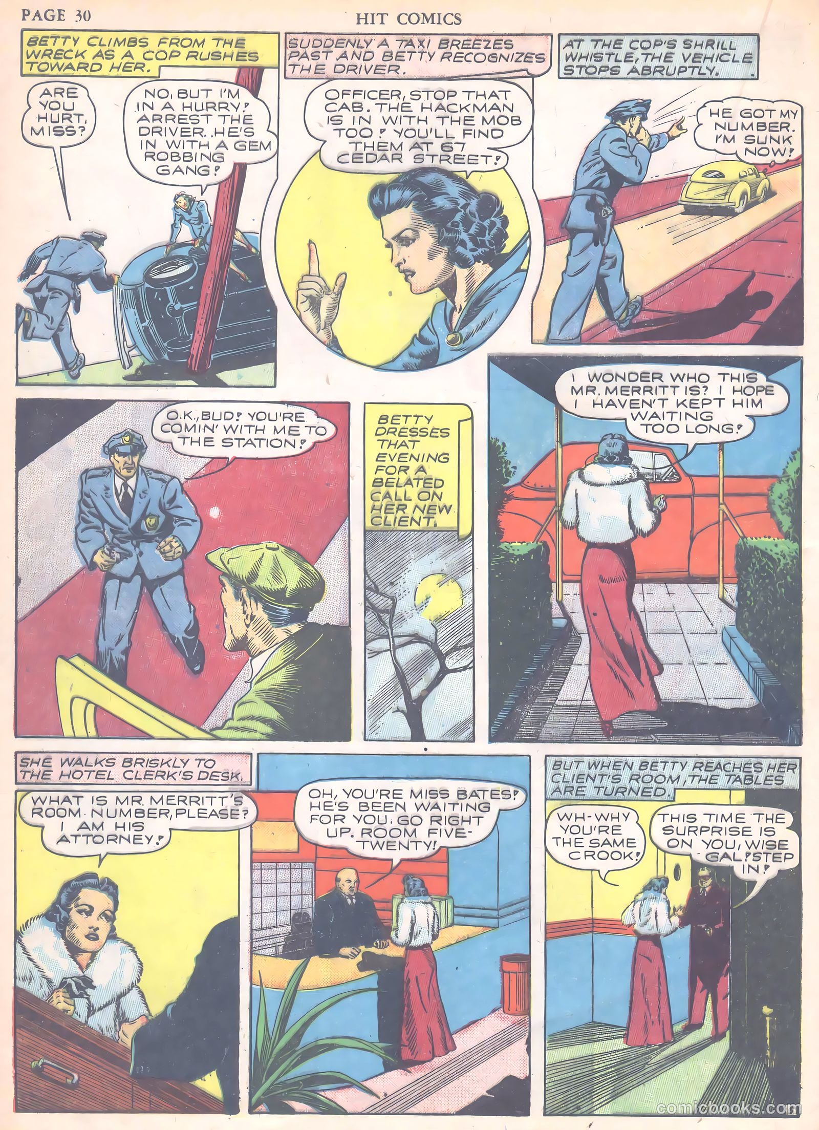 Hit Comics #19 (1942) — page 32 of 68