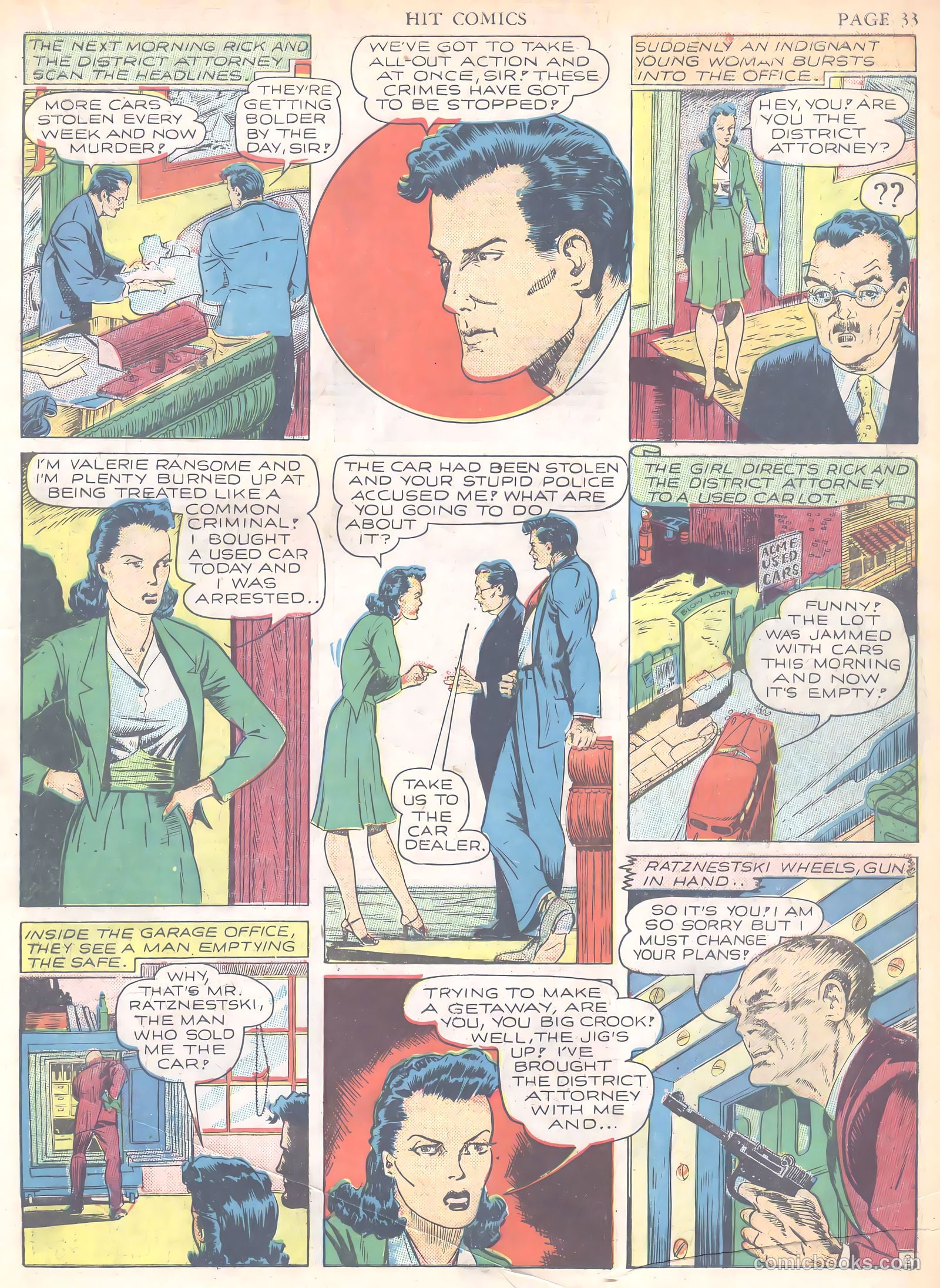 Hit Comics #19 (1942) — page 35 of 68
