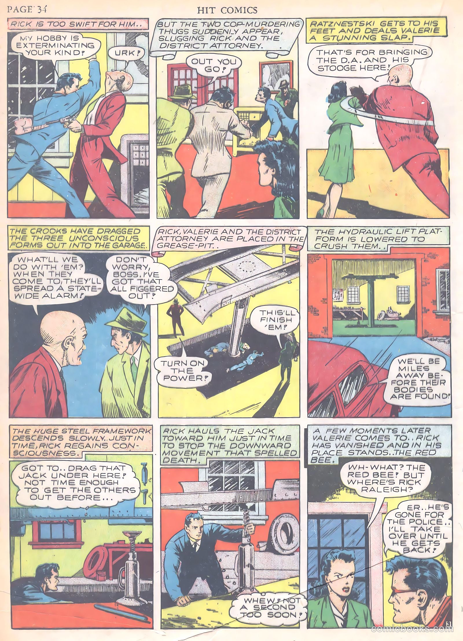 Hit Comics #19 (1942) — page 36 of 68