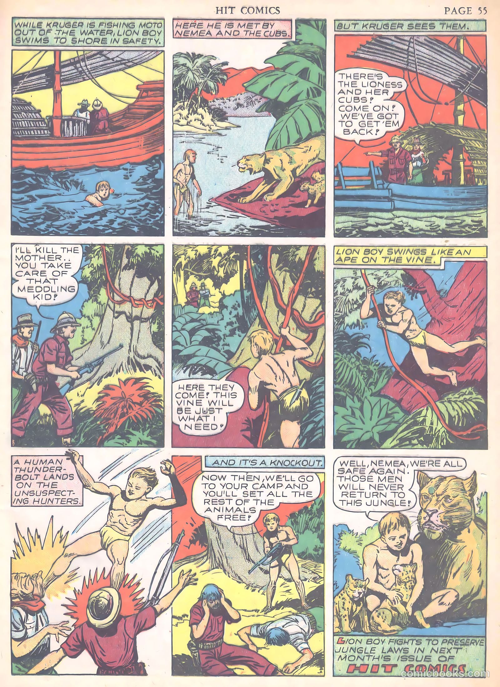 Hit Comics #19 (1942) — page 57 of 68