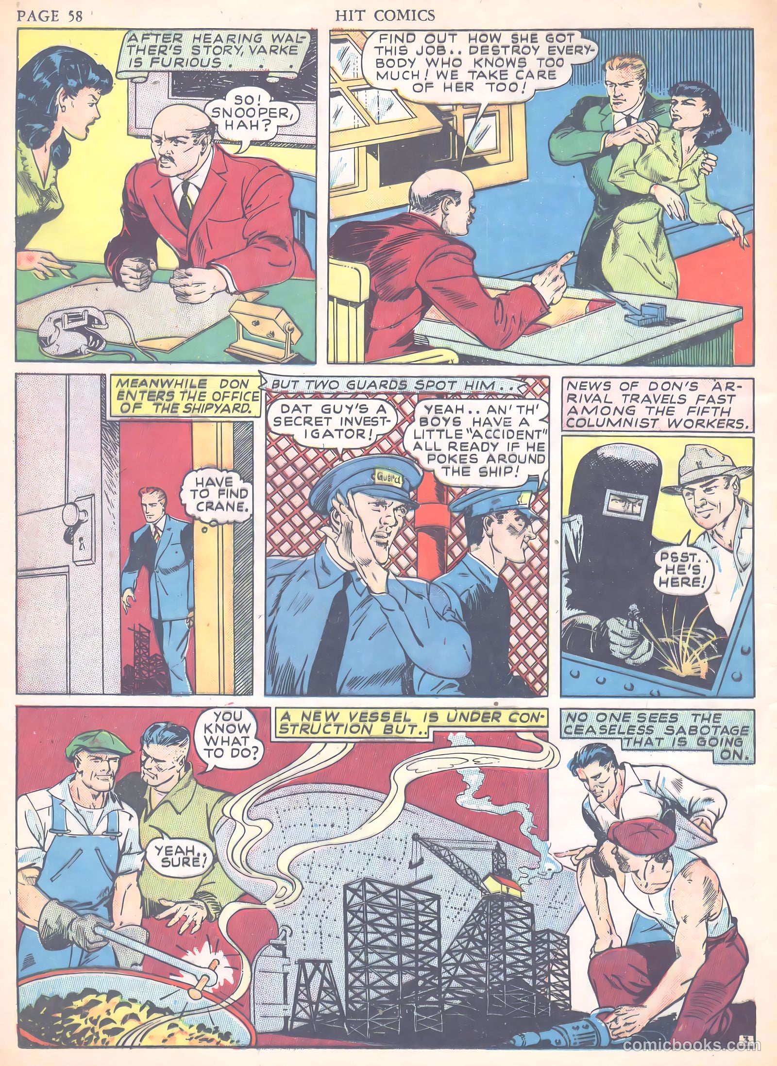 Hit Comics #19 (1942) — page 60 of 68