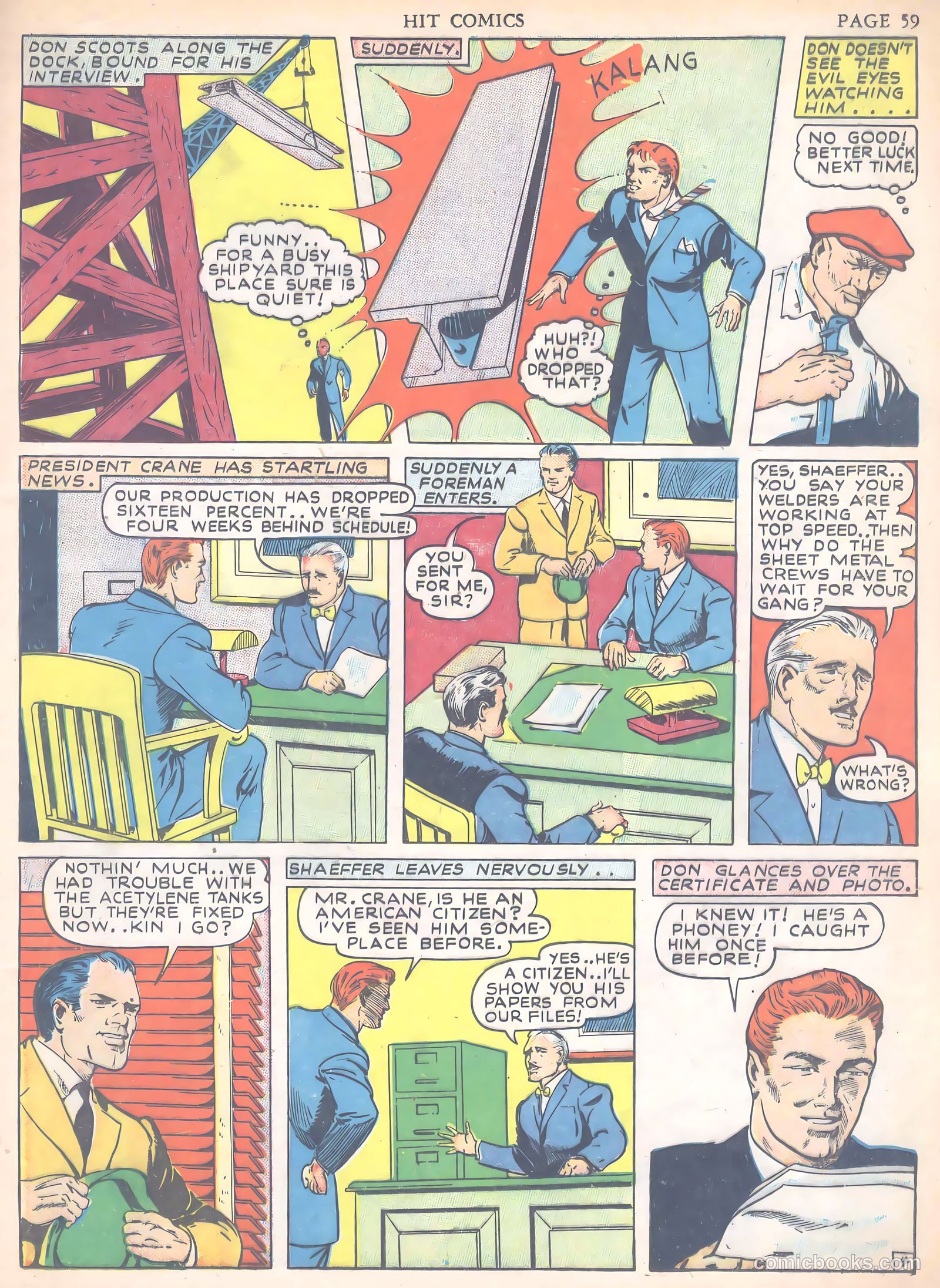 Hit Comics #19 (1942) — page 61 of 68