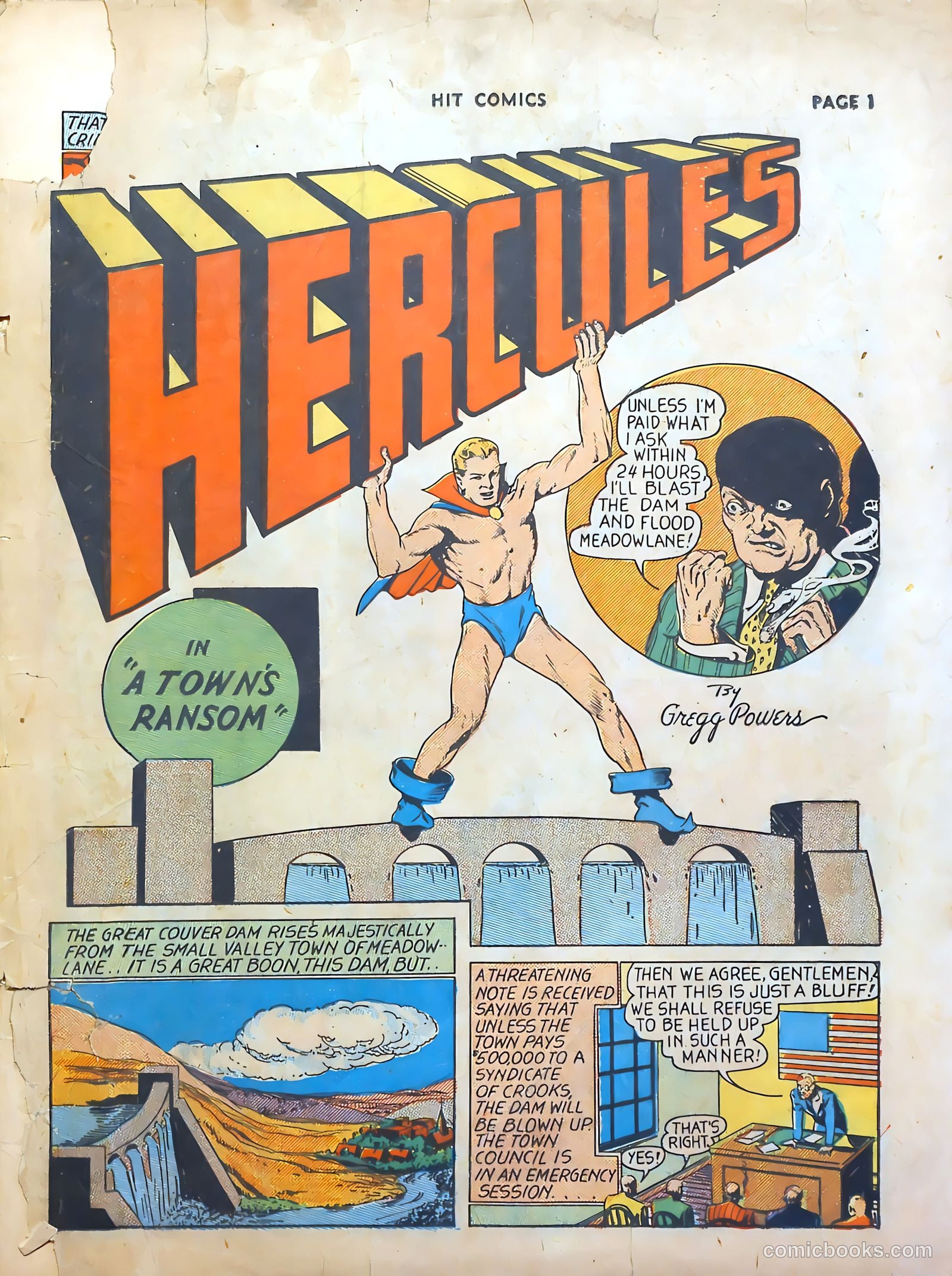 Hit Comics #2 (1940) — page 3 of 68