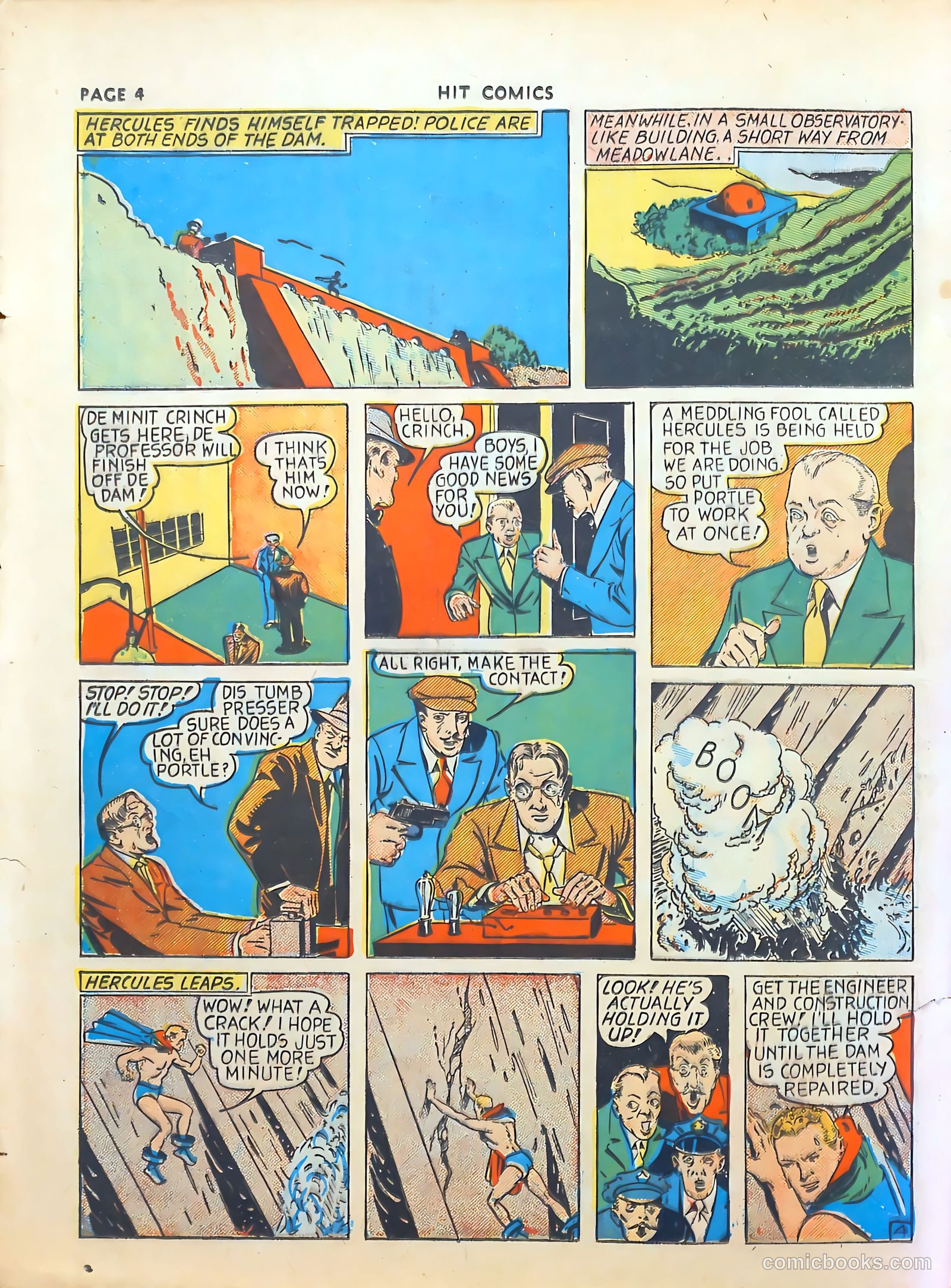 Hit Comics #2 (1940) — page 6 of 68