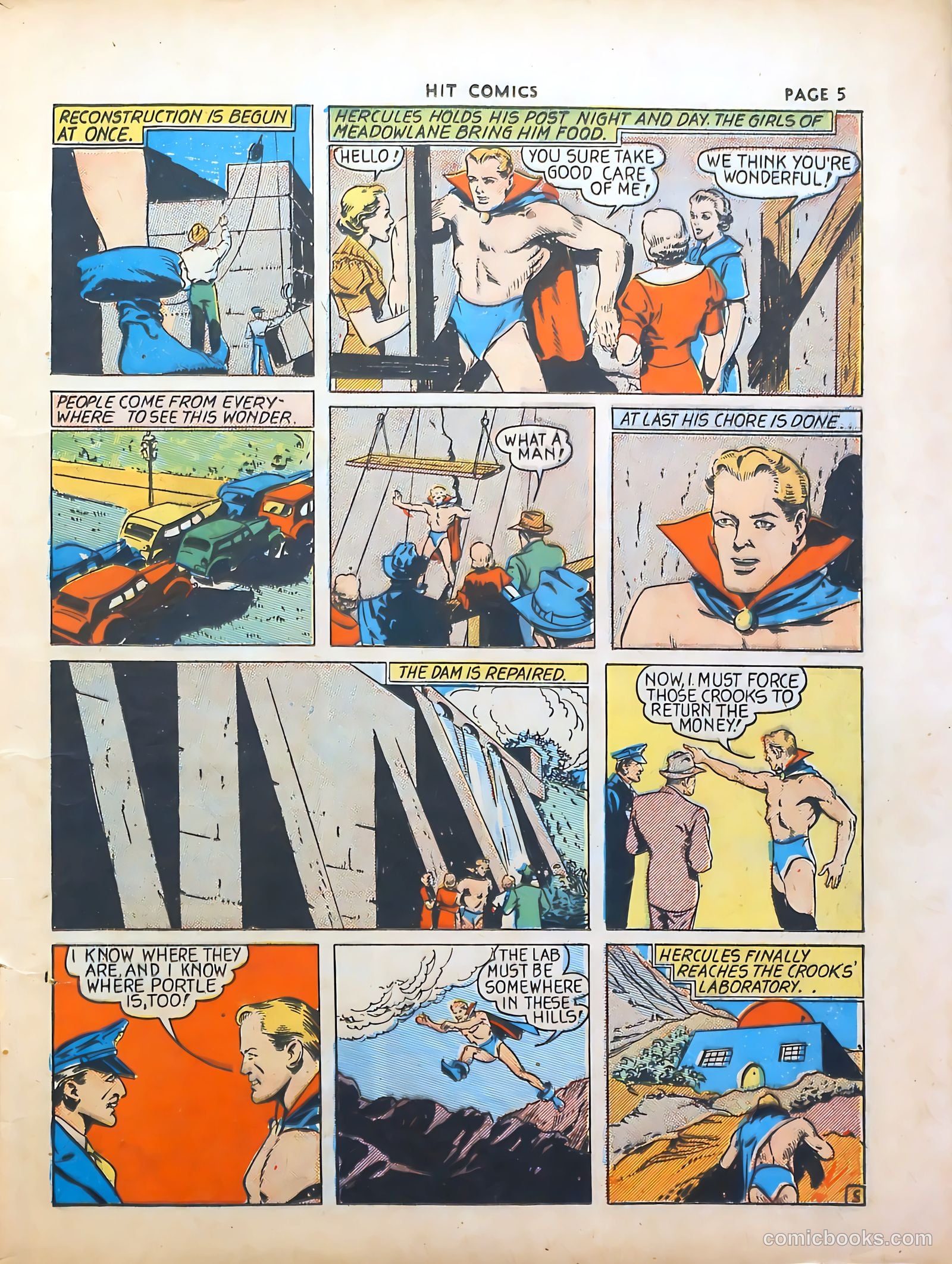Hit Comics #2 (1940) — page 7 of 68