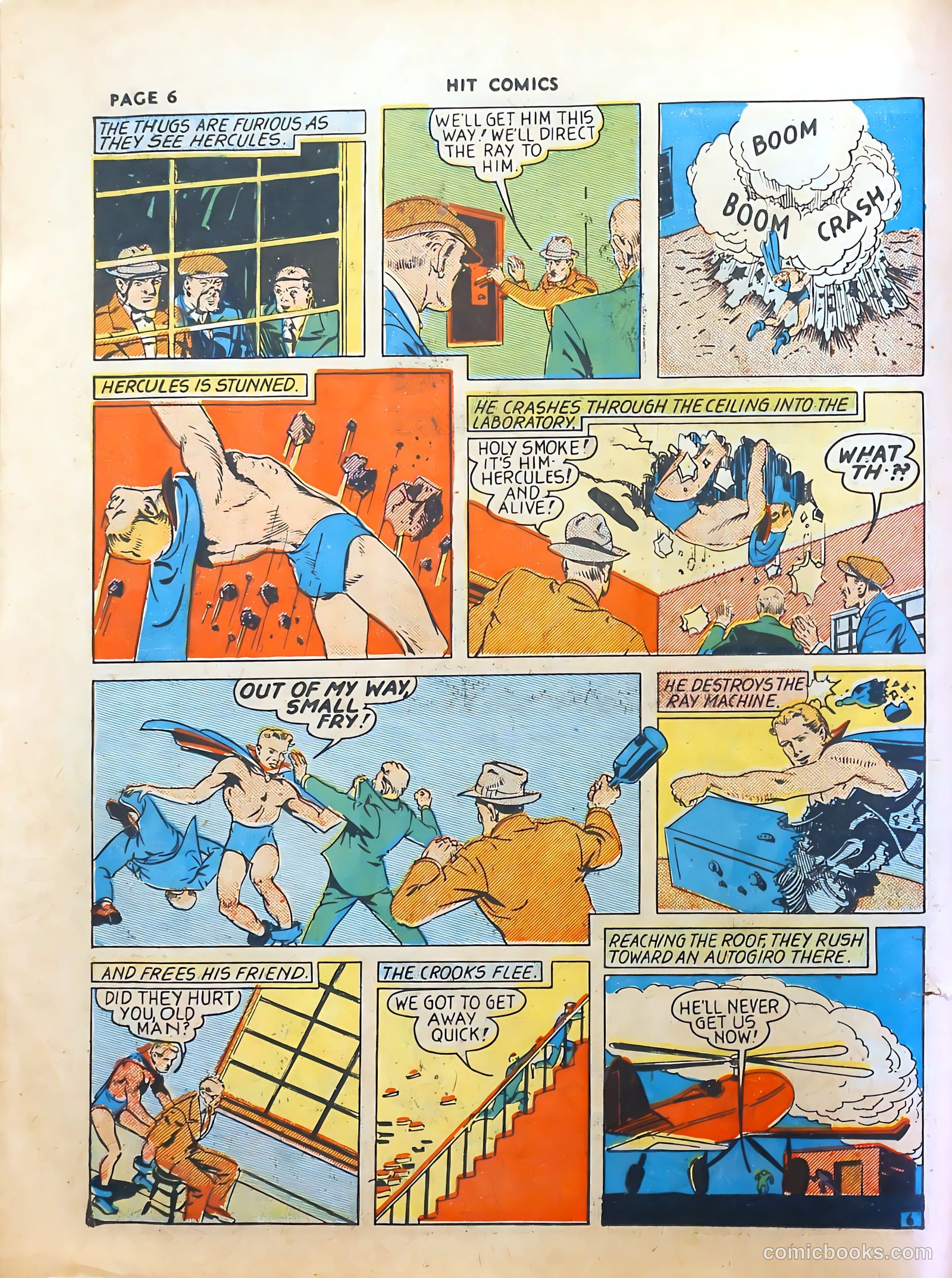 Hit Comics #2 (1940) — page 8 of 68