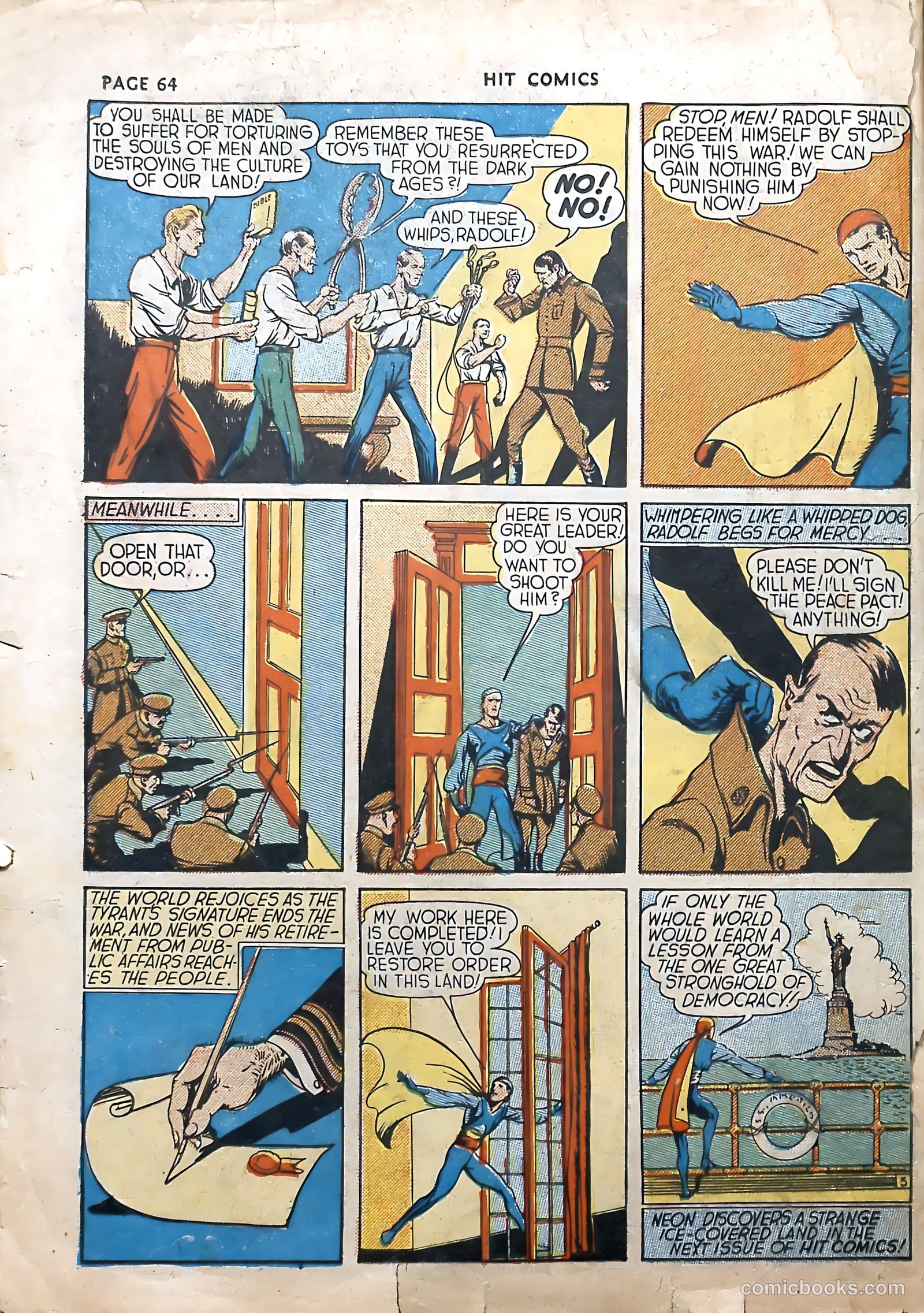 Hit Comics #2 (1940) — page 66 of 68