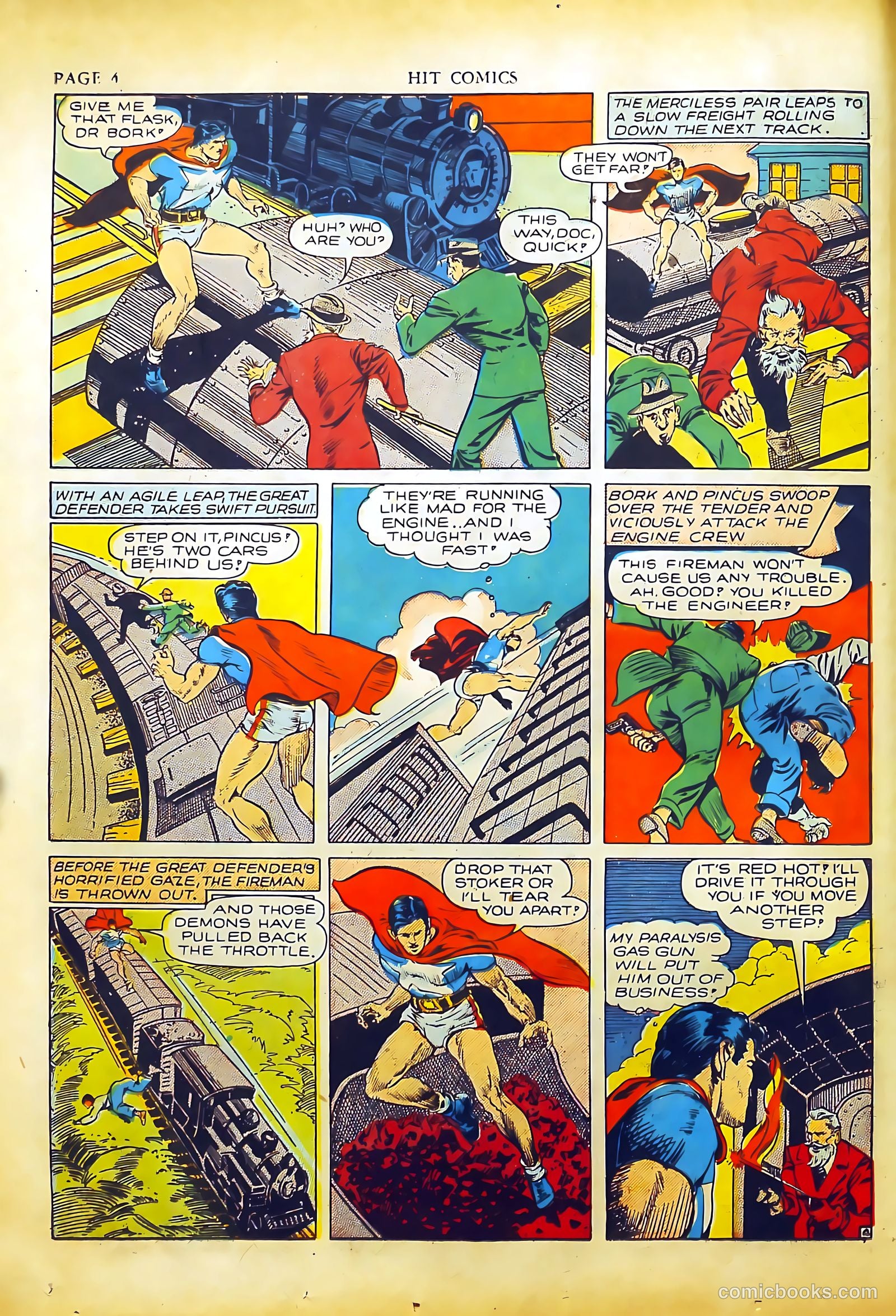 Hit Comics #20 (1942) — page 6 of 68
