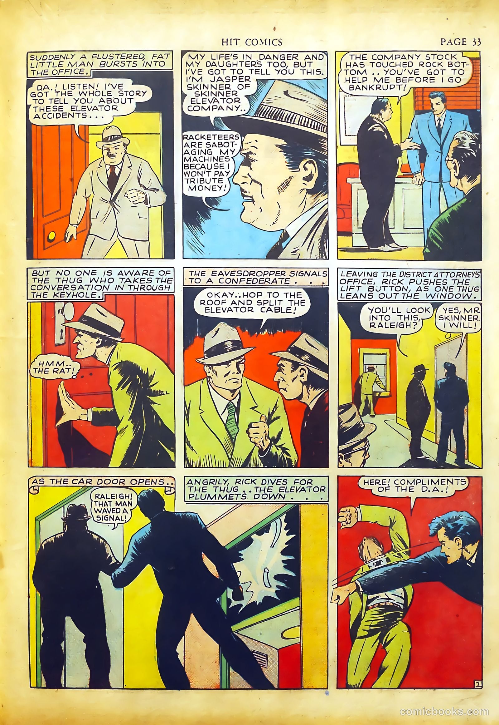Hit Comics #20 (1942) — page 35 of 68