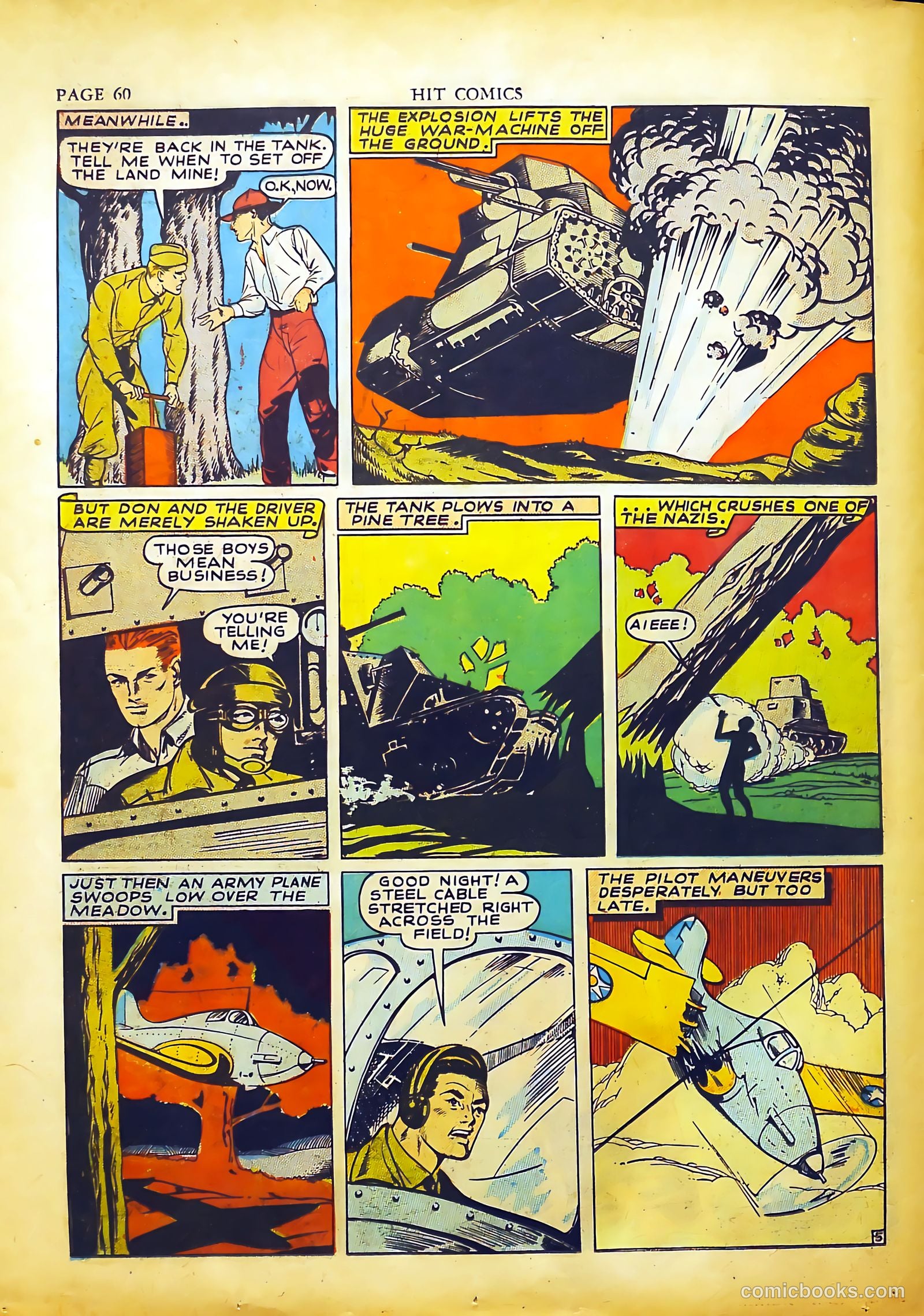 Hit Comics #20 (1942) — page 62 of 68