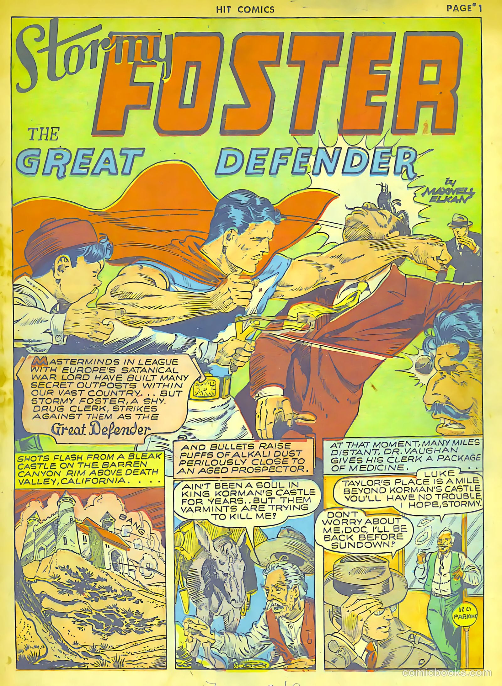 Hit Comics #21 (1942) — page 3 of 68