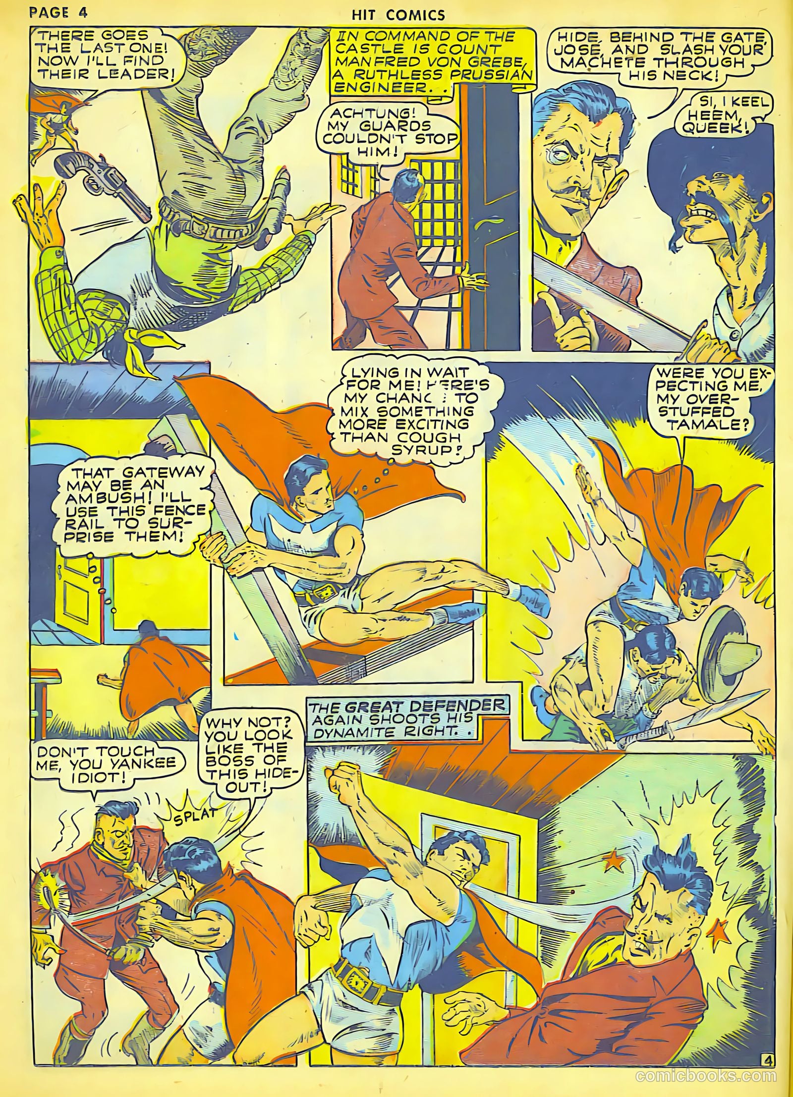 Hit Comics #21 (1942) — page 6 of 68