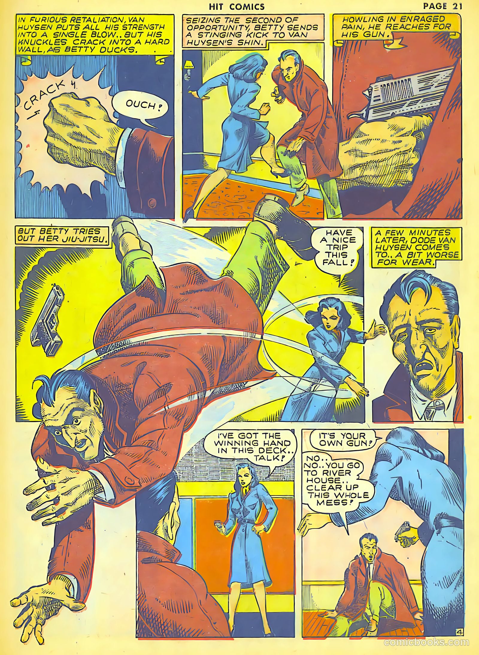 Hit Comics #21 (1942) — page 23 of 68