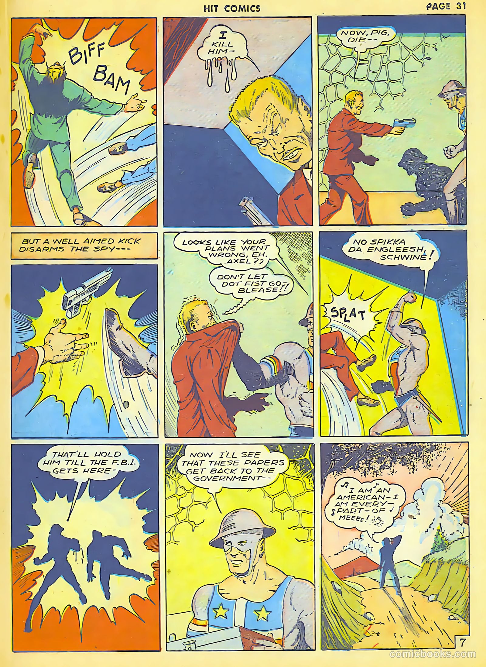 Hit Comics #21 (1942) — page 33 of 68